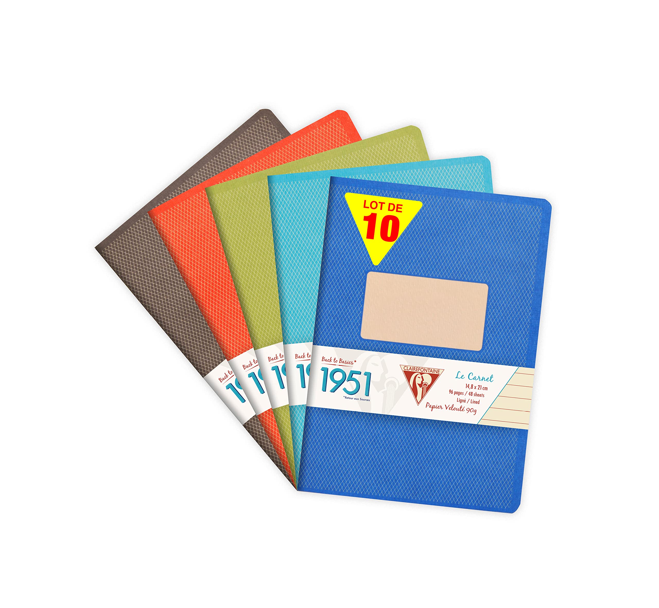 clairefontaine-1951-cahier-agraf-a5-96p-lign-framboise image 8
