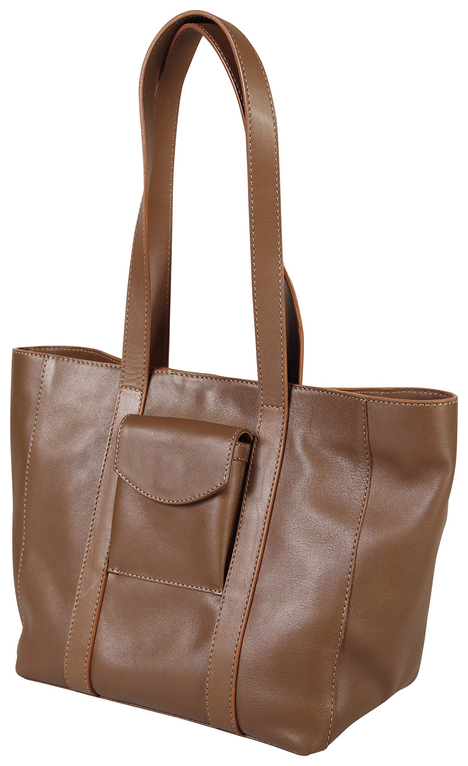 clairefontaine-age-bag-410092c-tote-bag-cuir-camel-vachette image 2
