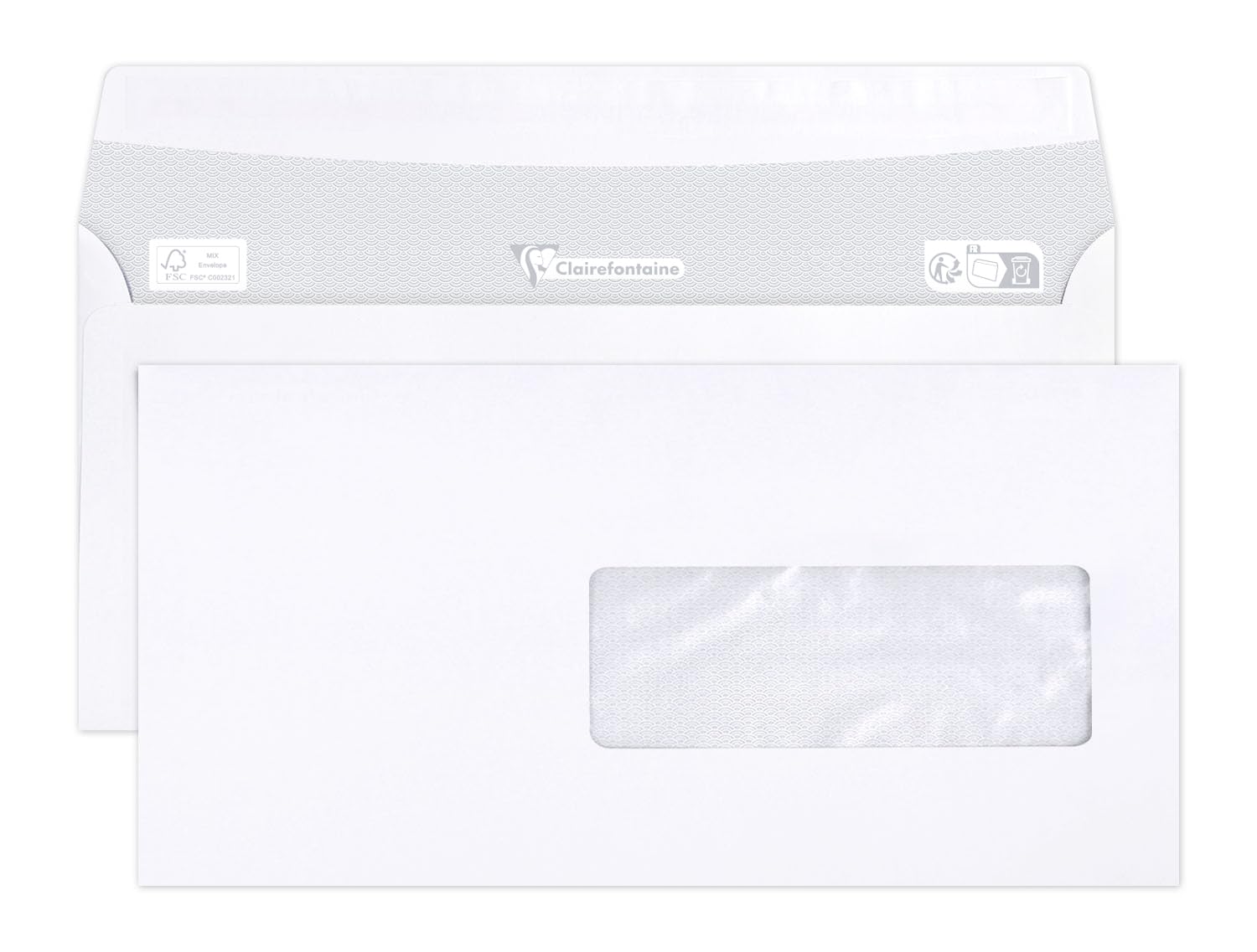 clairefontaine-triomphe-10619c-enveloppes-c6-5-fen-tre-bo-te-500-80g image 1