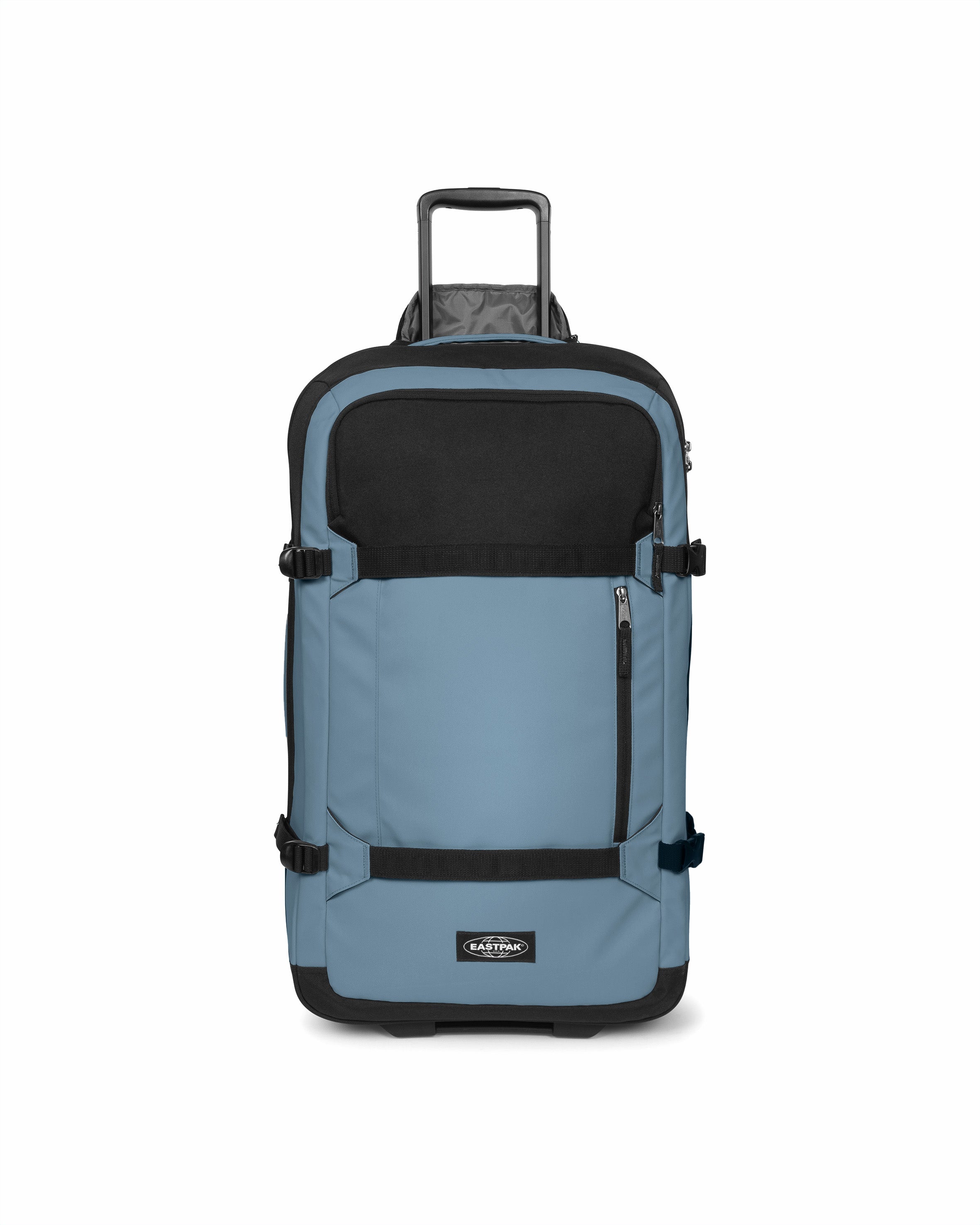 eastpak-transit-r-pro-m-valise-blue-pro-coated-2-roues-tsa image 1