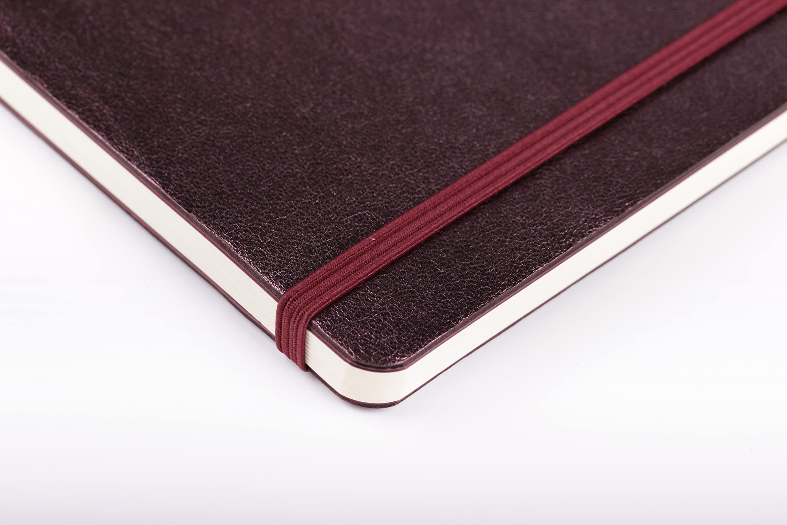 clairefontaine-age-bag-400093c-carnet-a5-cuir-cerise-lign image 3