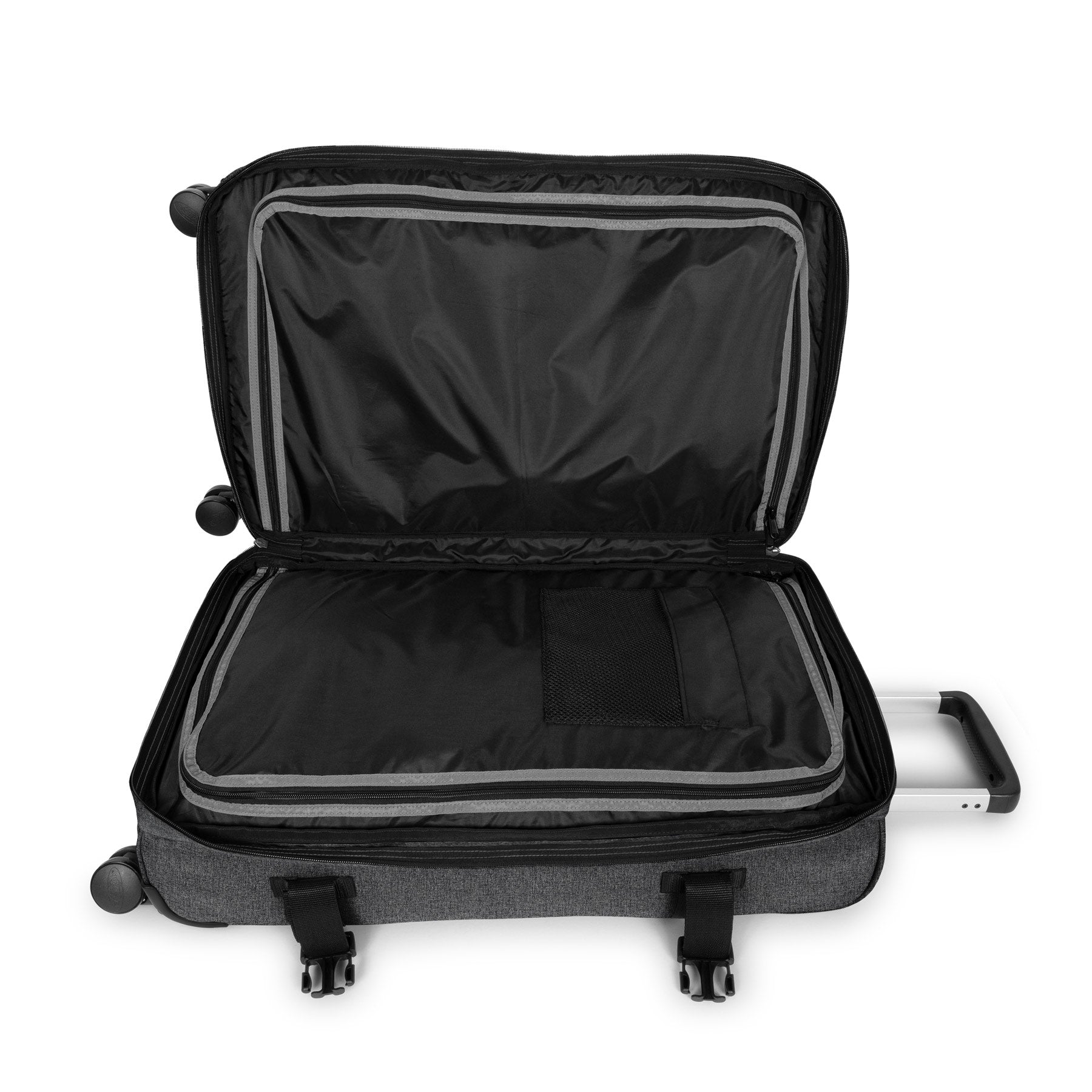eastpak-transit-r-4-m-valise-souple-black-denim-4-roues-tsa image 2