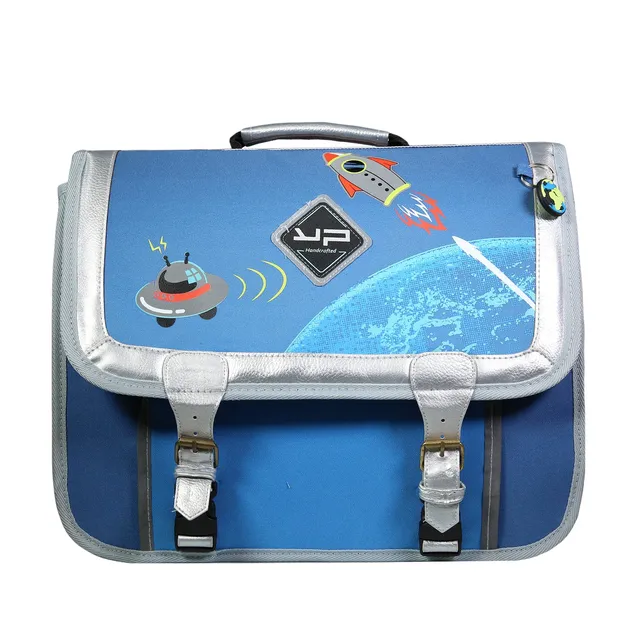 bodypack-objectif-lune-cartable-38-cm-recycl-primaire-bleu image 1