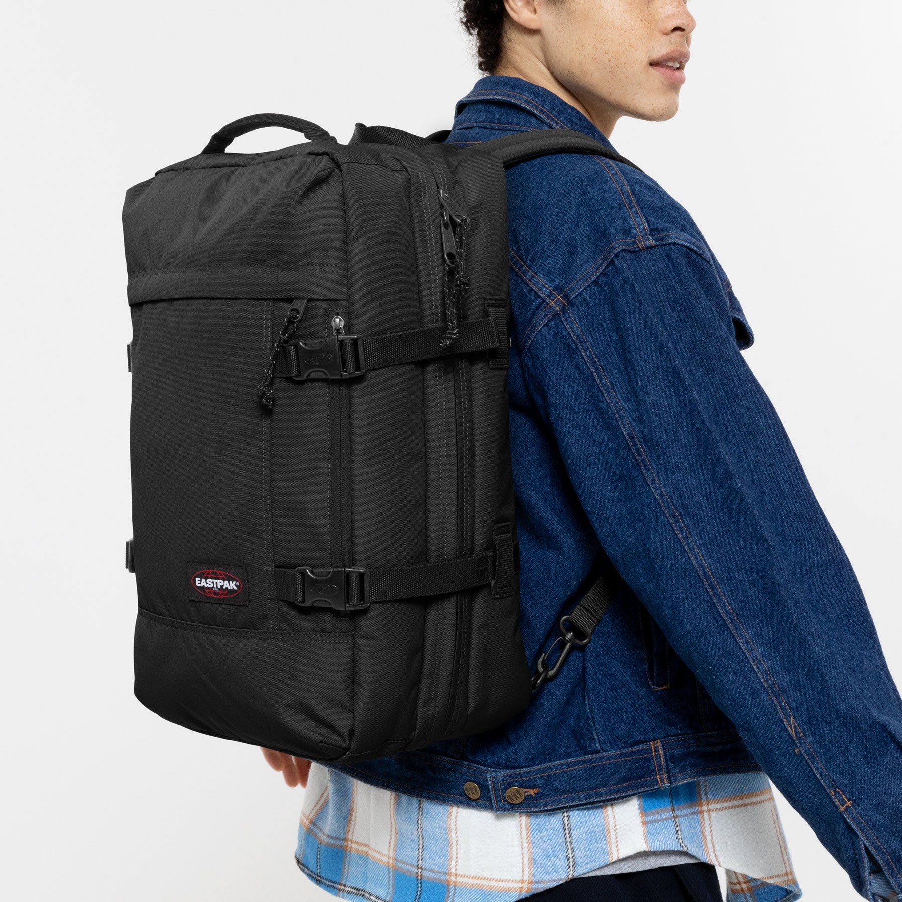 eastpak-travelpack-ek0a5bbr008-sac-de-voyage-black-grand-nylon image 5