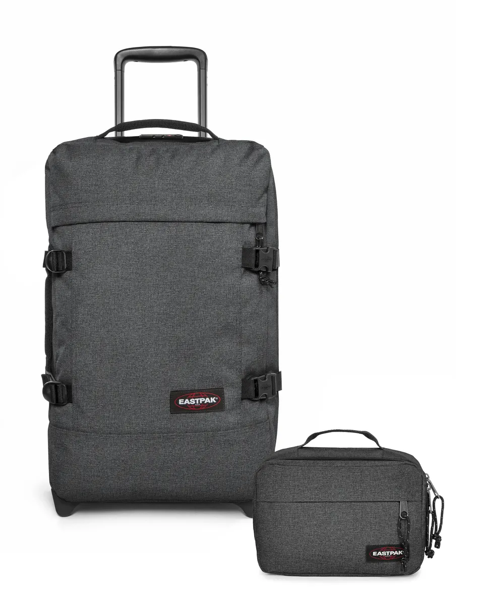 eastpak-bundle-travel-valise-black-denim-set-assorti-souple image 1