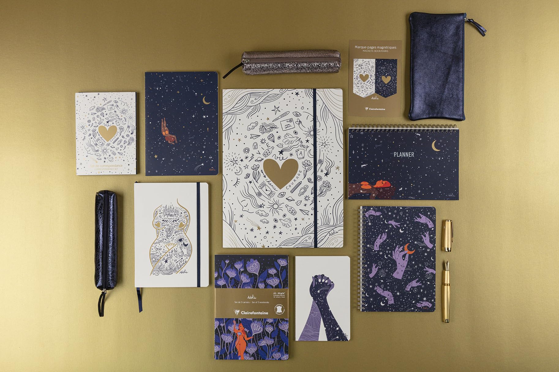 clairefontaine-adolie-116295c-bloc-planner-celeste-22x14cm-non-date image 8