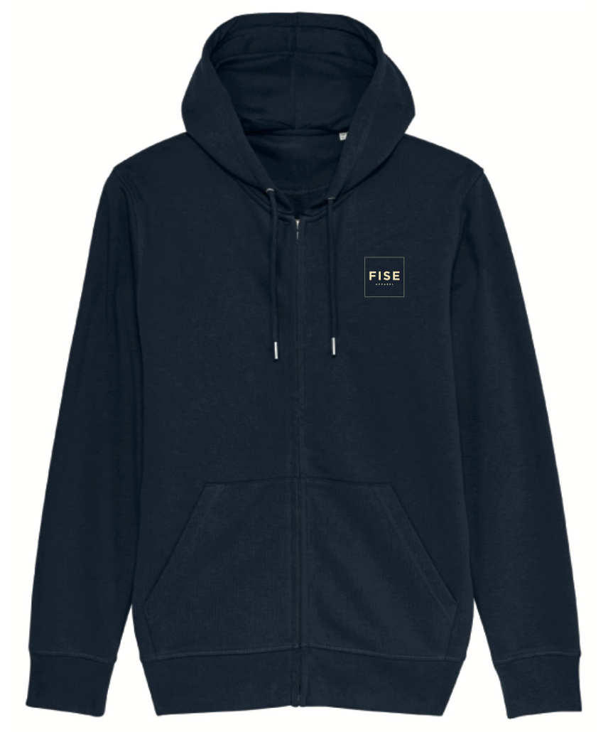 fise-basic-navy-sweat-zipp-bleu-marine image 3