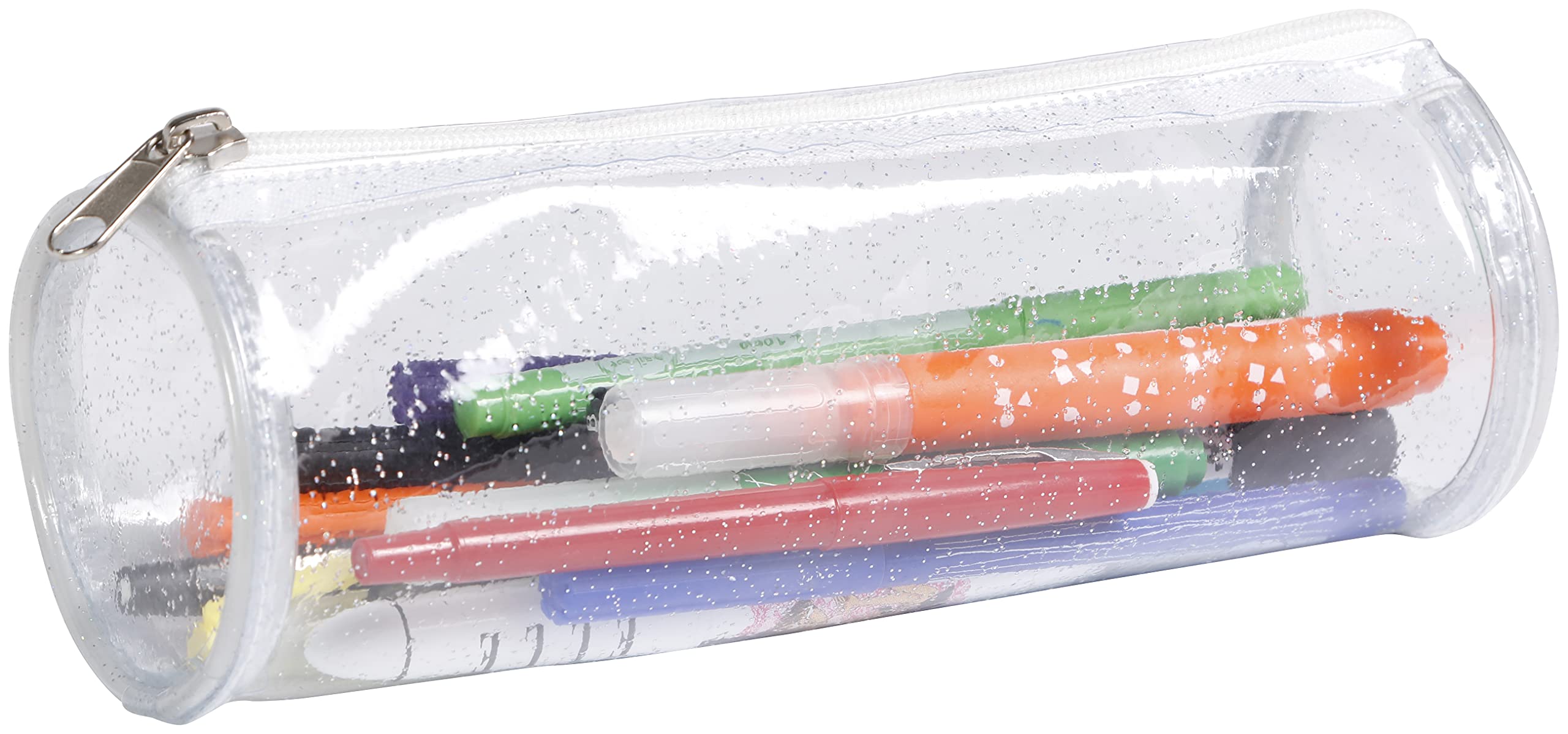 clairefontaine-8486c-trousse-ronde-paillet-e-transparente-22-cm image 3