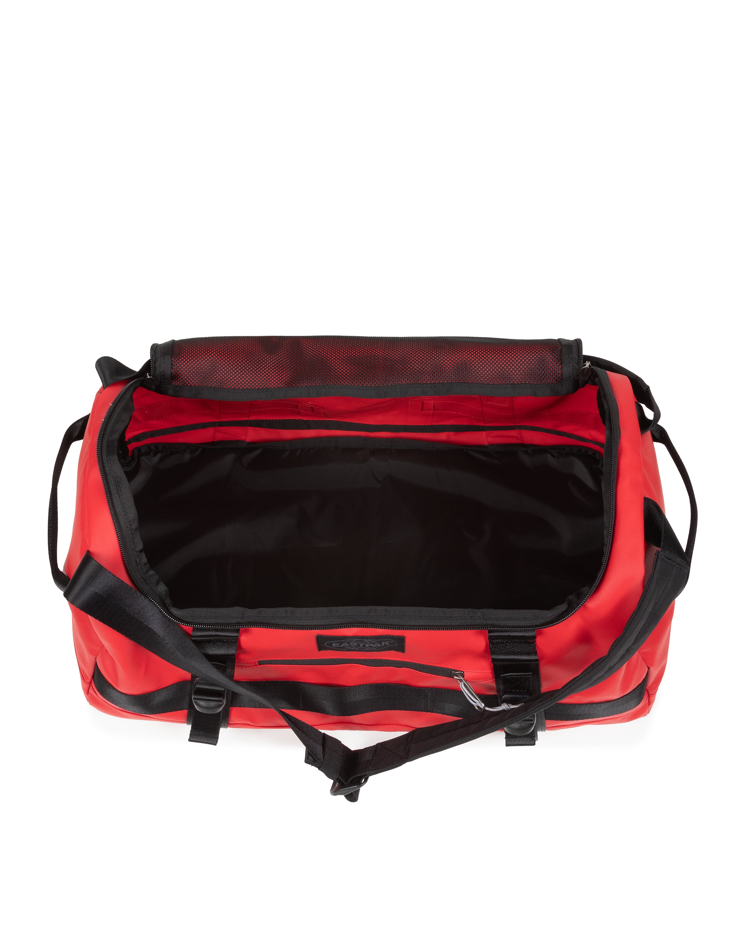 eastpak-duffel-pack-m-sac-sport-tarp-red-convertible image 2
