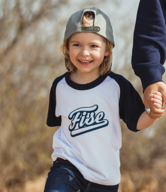 fise-raglan-kids-t-shirt-bleu-marine-7-8-ans image 3