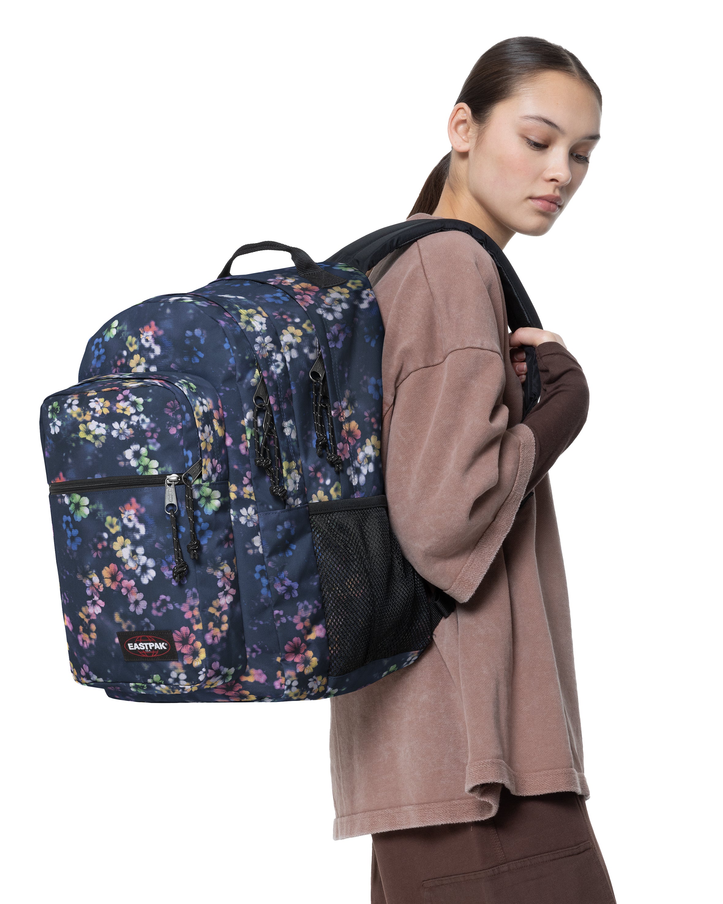 eastpak-morius-sac-a-dos-flora-fade-navy-15-pouces-deperlant image 2