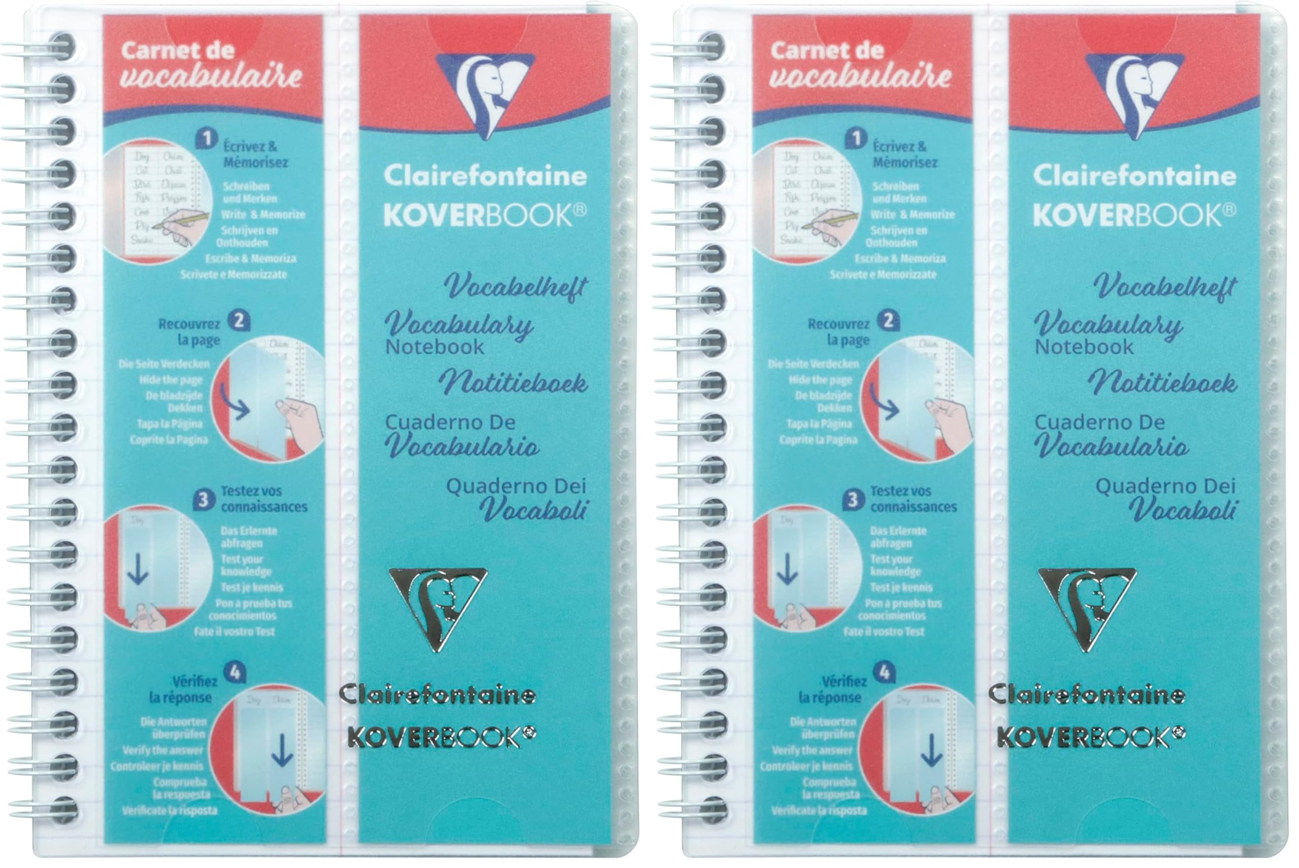 clairefontaine-koverbook-carnet-vocabulaire-11x17-lign-100-pages image 8