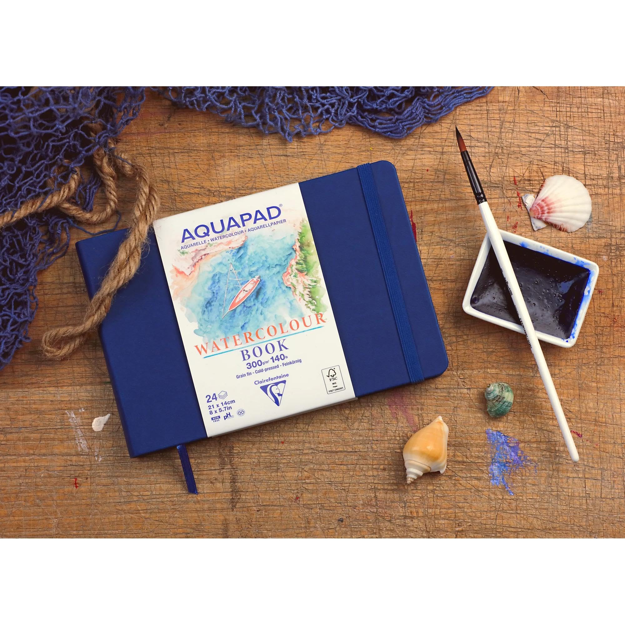clairefontaine-painton-976111c-carnet-aquarelle-14x21-cm-300g image 3