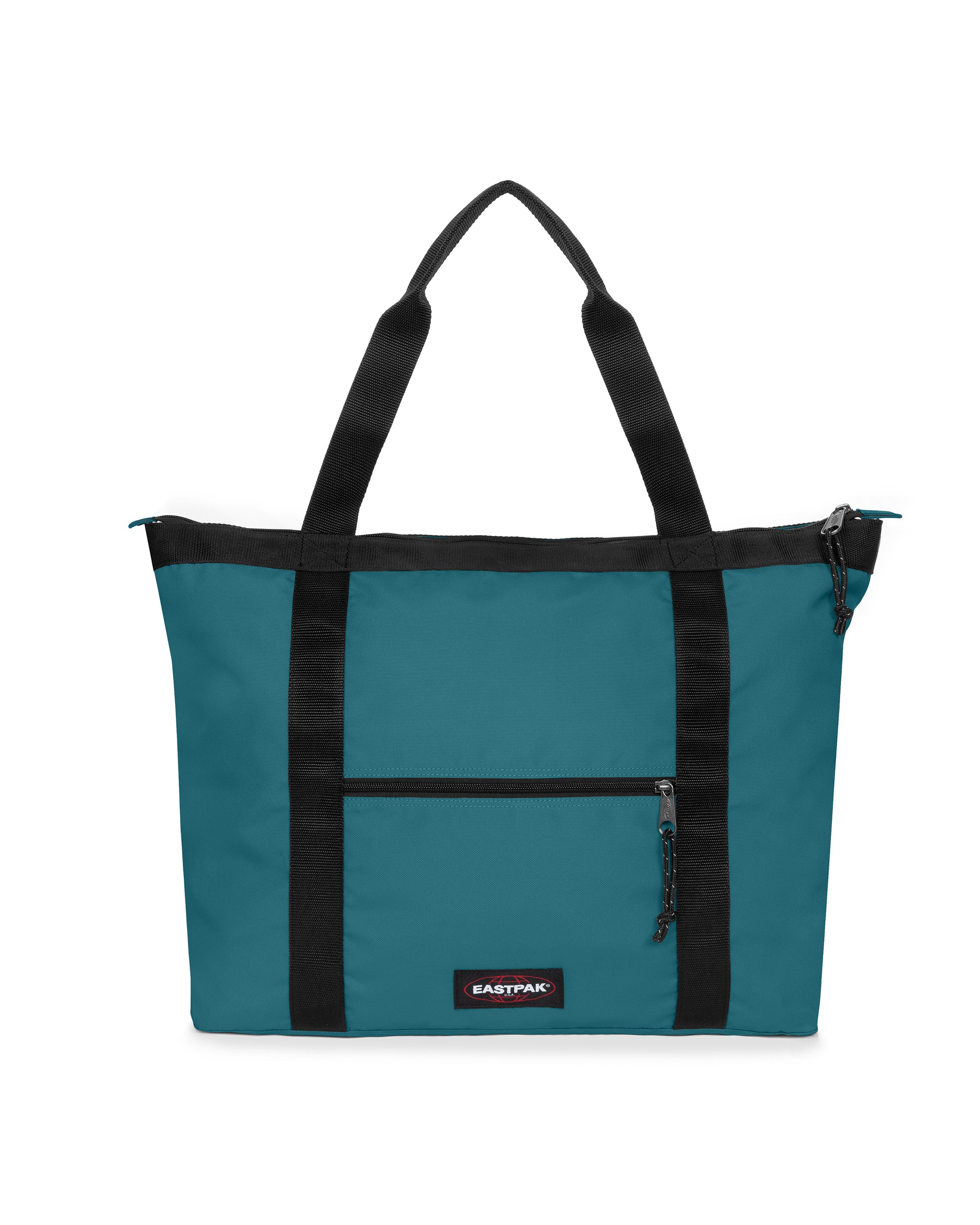 eastpak-travel-tote-sac-cabas-jade-teal-grand-deperlant image 1