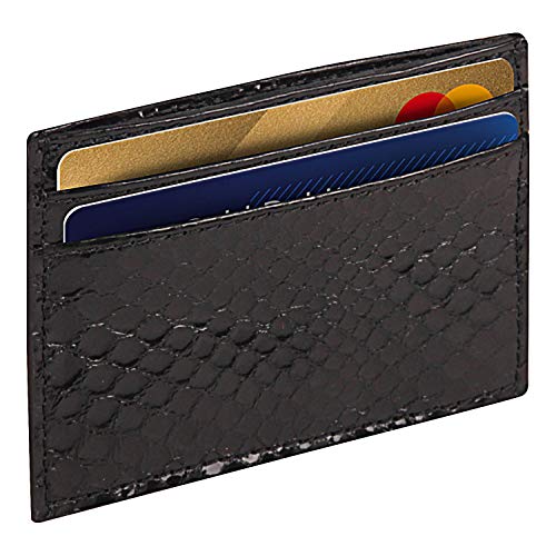 clairefontaine-age-bag-410182c-porte-cartes-cuir-python-noir image 7