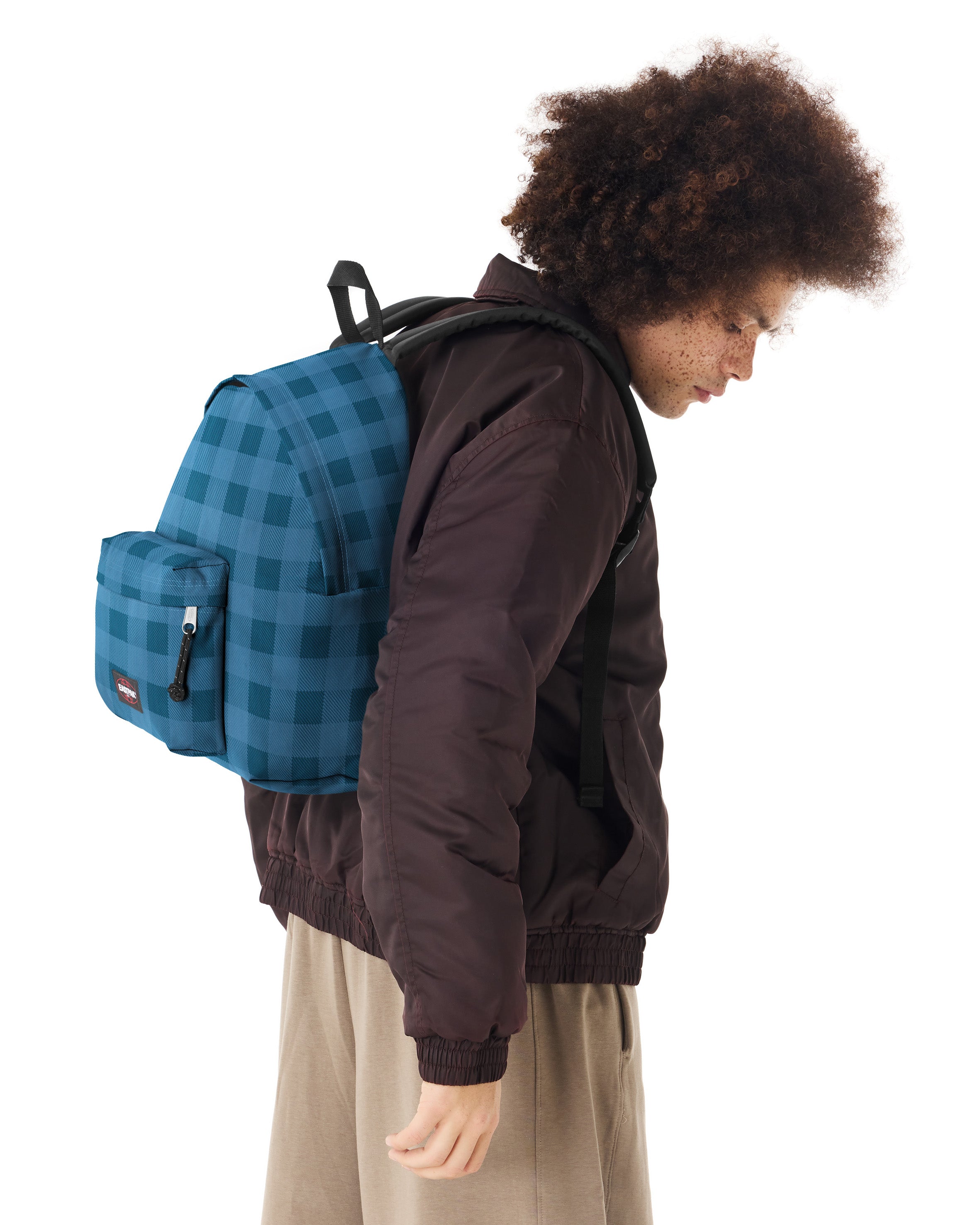 eastpak-padded-pak-r-sac-dos-bleu-carreaux-m image 4