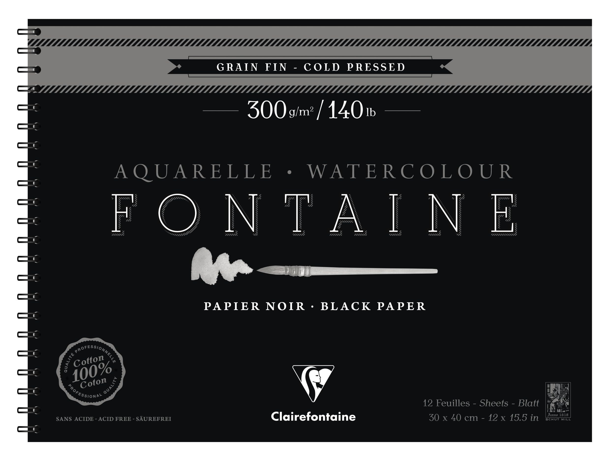 clairefontaine-painton-album-spirale-noir-19x26-300g-12f image 4