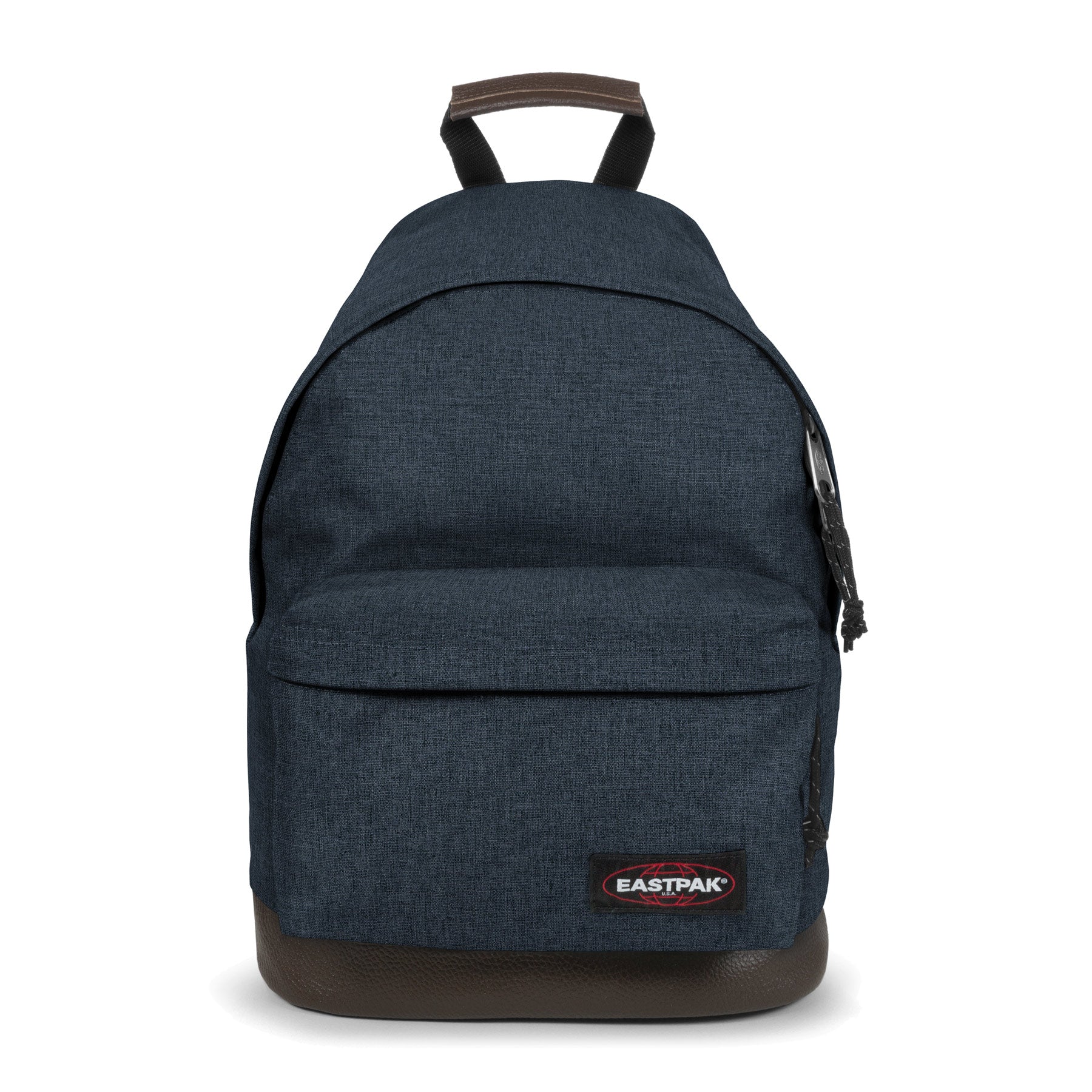 eastpak-wyoming-ek00081126w-sac-dos-triple-denim-cuir image 1