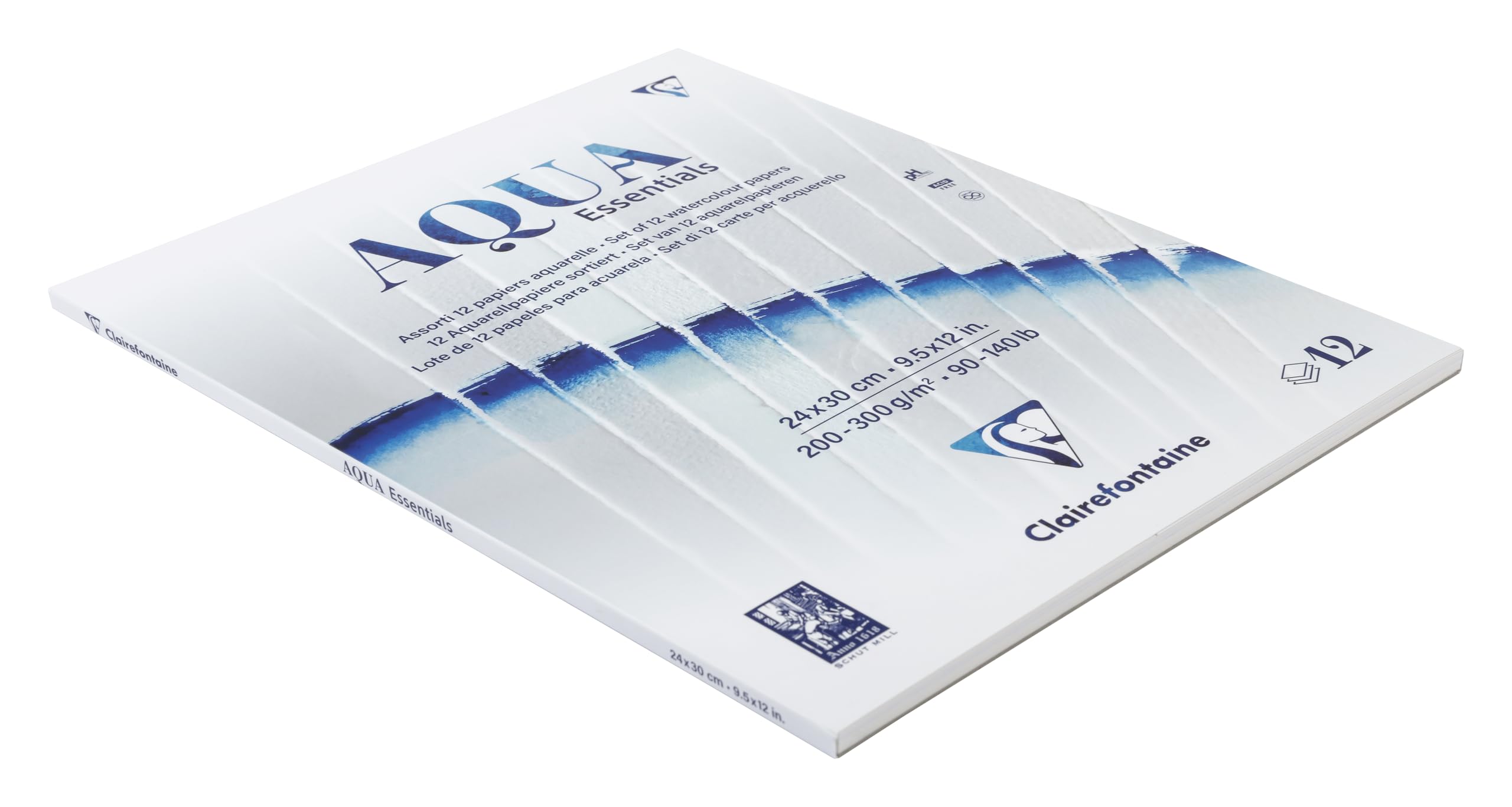 clairefontaine-painton-bloc-aqua-essentials-24x30-cm-12-papiers image 2