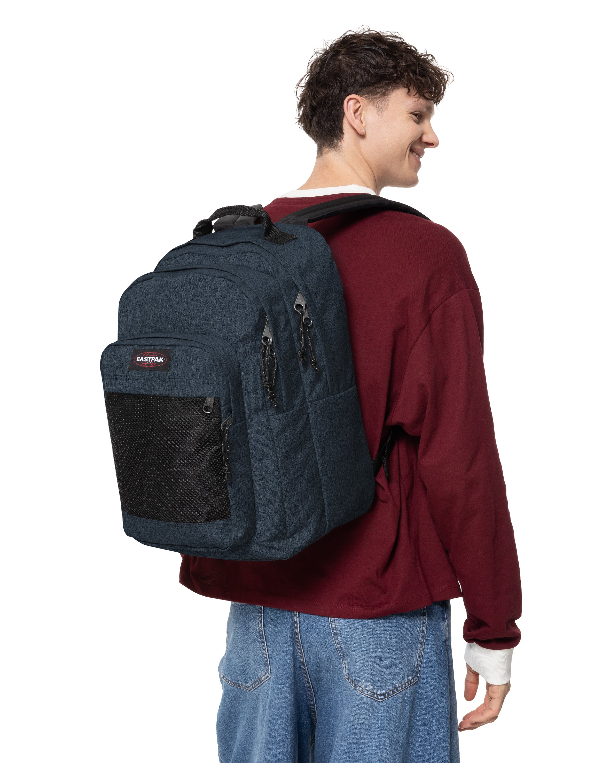 eastpak-study-buddy-sac-dos-triple-denim-grand-16-pouces image 4