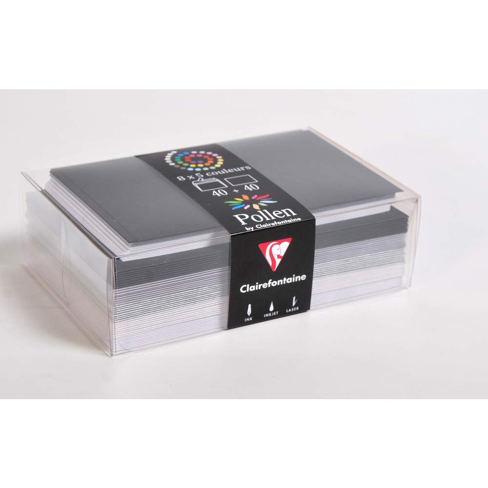 clairefontaine-pollen-coffret-cartes-enveloppes-t-40-40 image 5