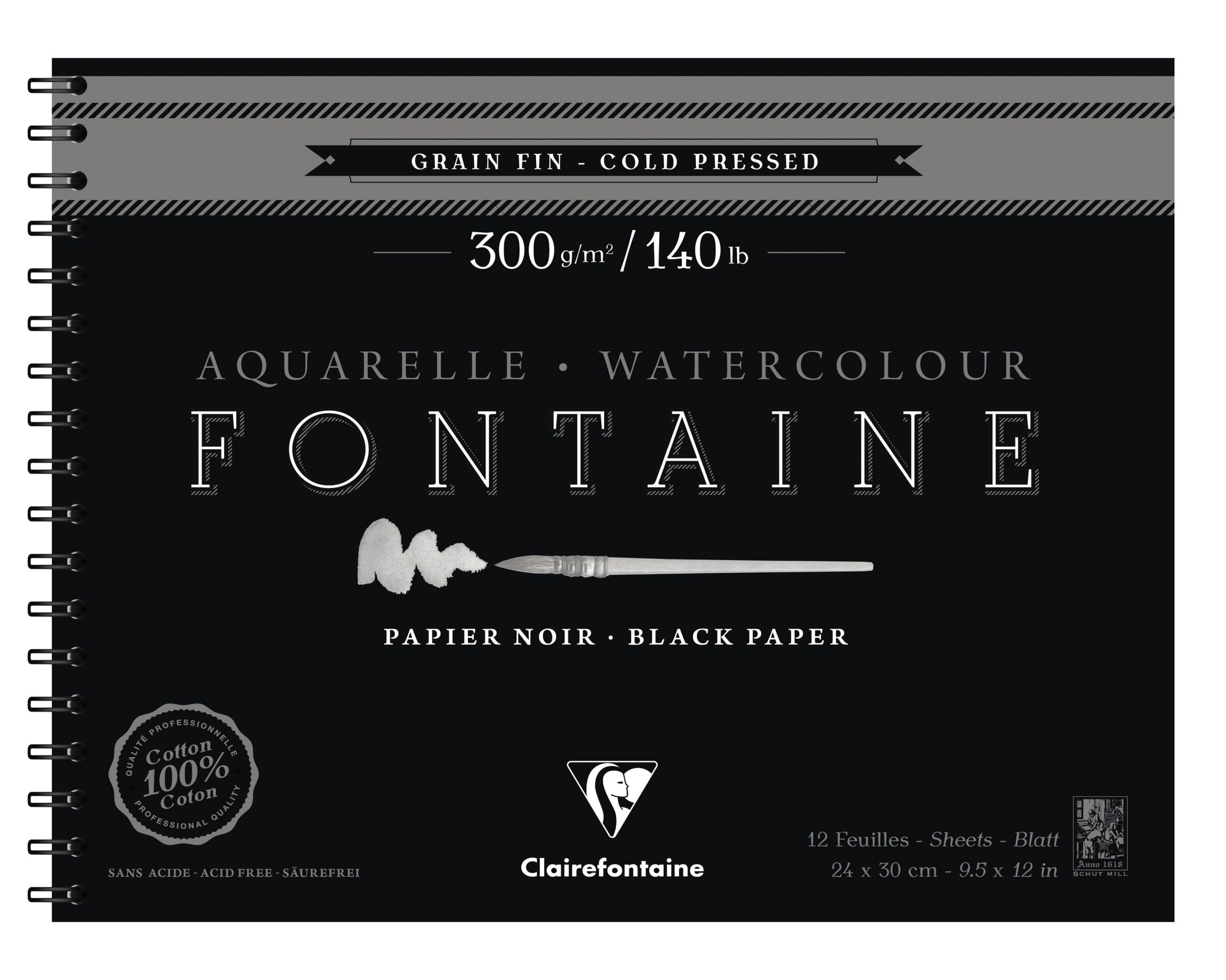 clairefontaine-painton-album-spirale-noir-19x26-300g-12f image 3