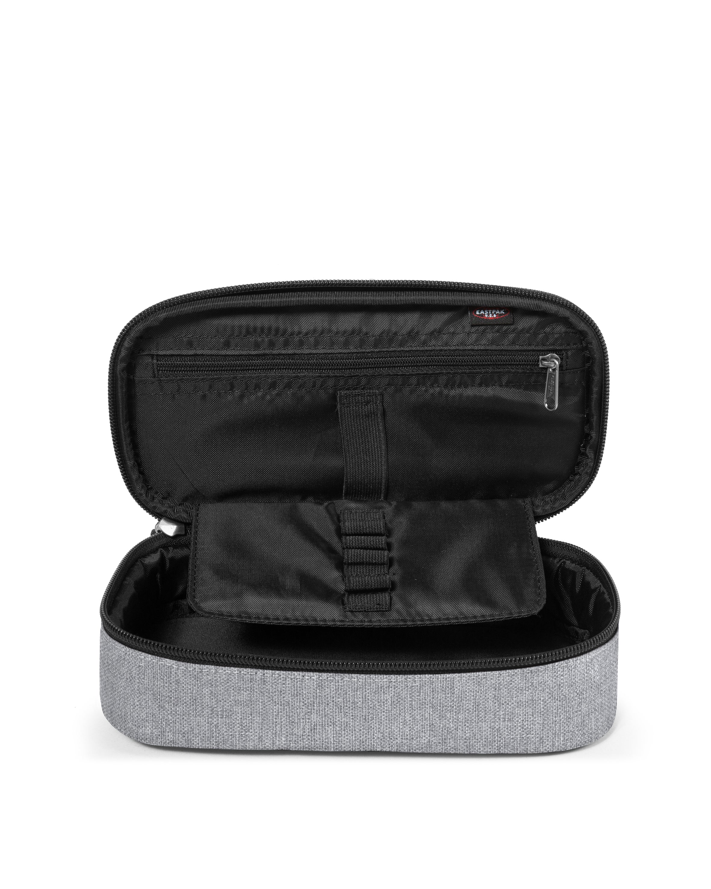 eastpak-oval-xl-trousse-sunday-grey-tr-s-grand-nylon image 2