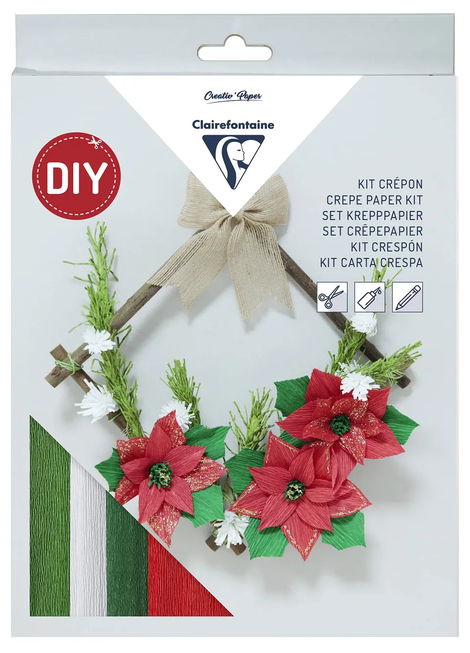 clairefontaine-97708c-kit-couronne-no-l-papier-cr-pon image 1