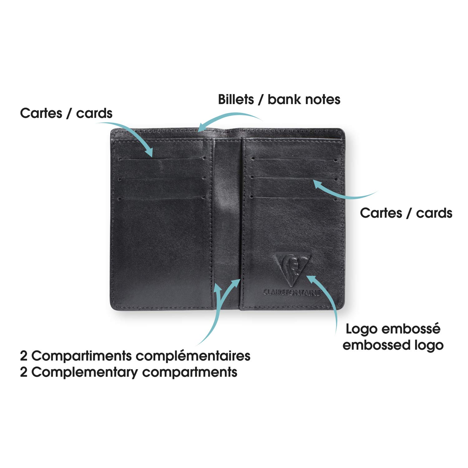 clairefontaine-age-bag-410182c-tui-cuir-noir-10-5-cm image 6