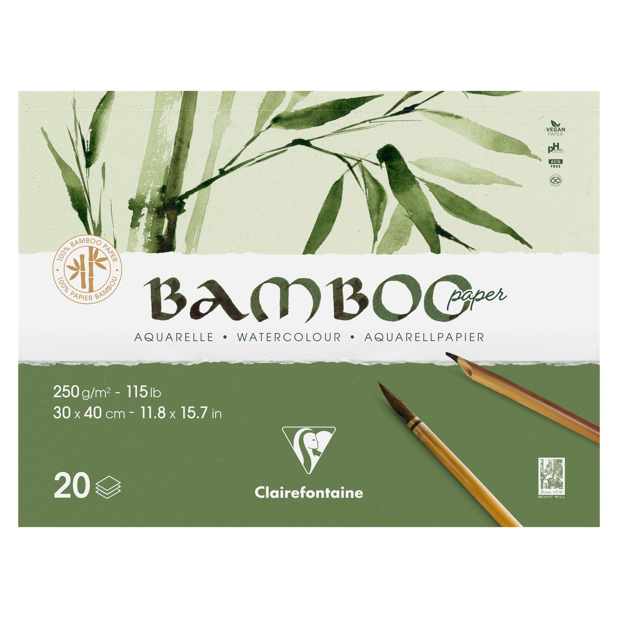 clairefontaine-painton-bloc-bamboo-aquarelle-250g-20-feuilles-10x15-cm image 7