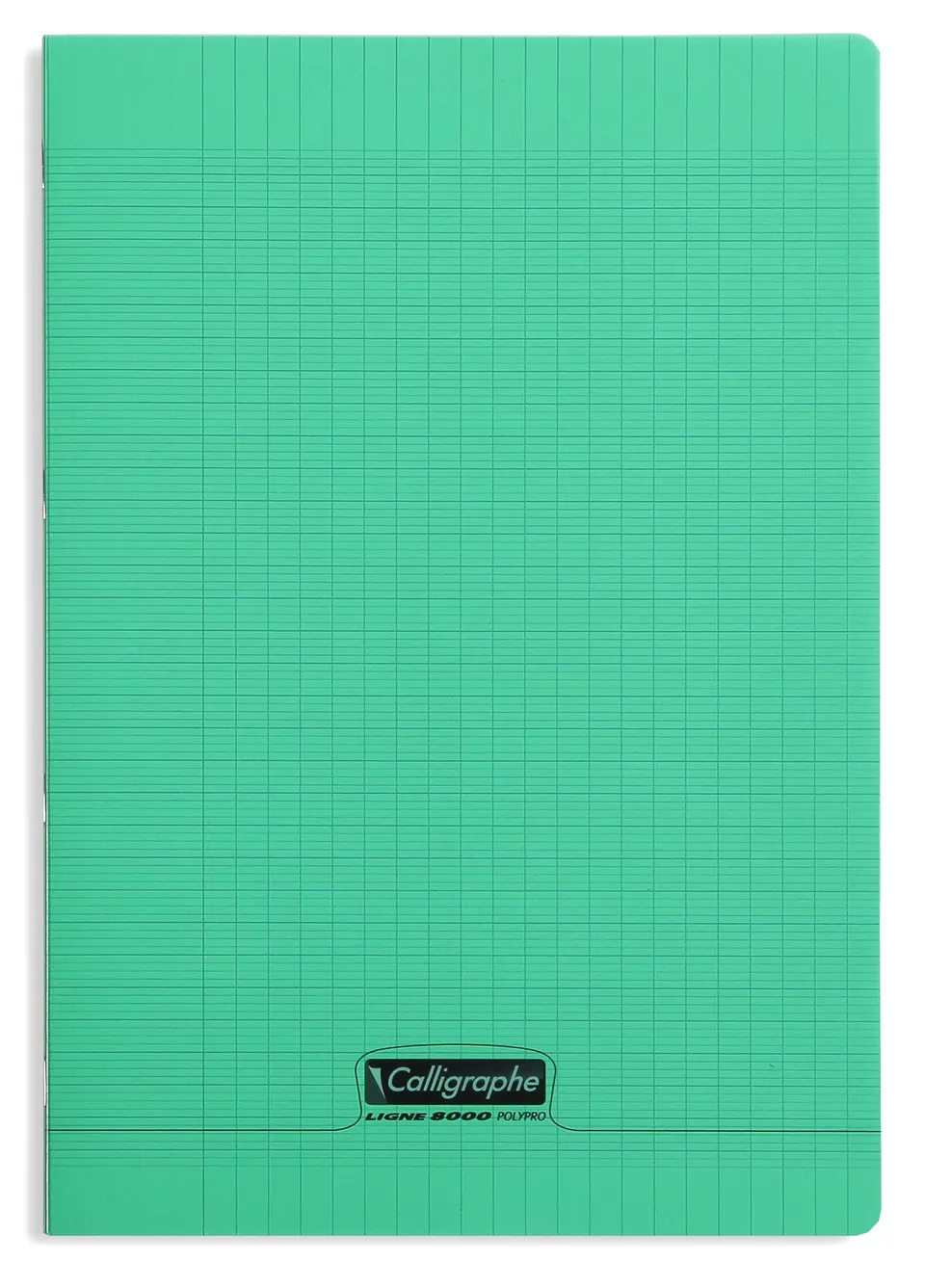 calligraphe-cahier-a4-grands-carreaux-96-pages-vert-90g image 1