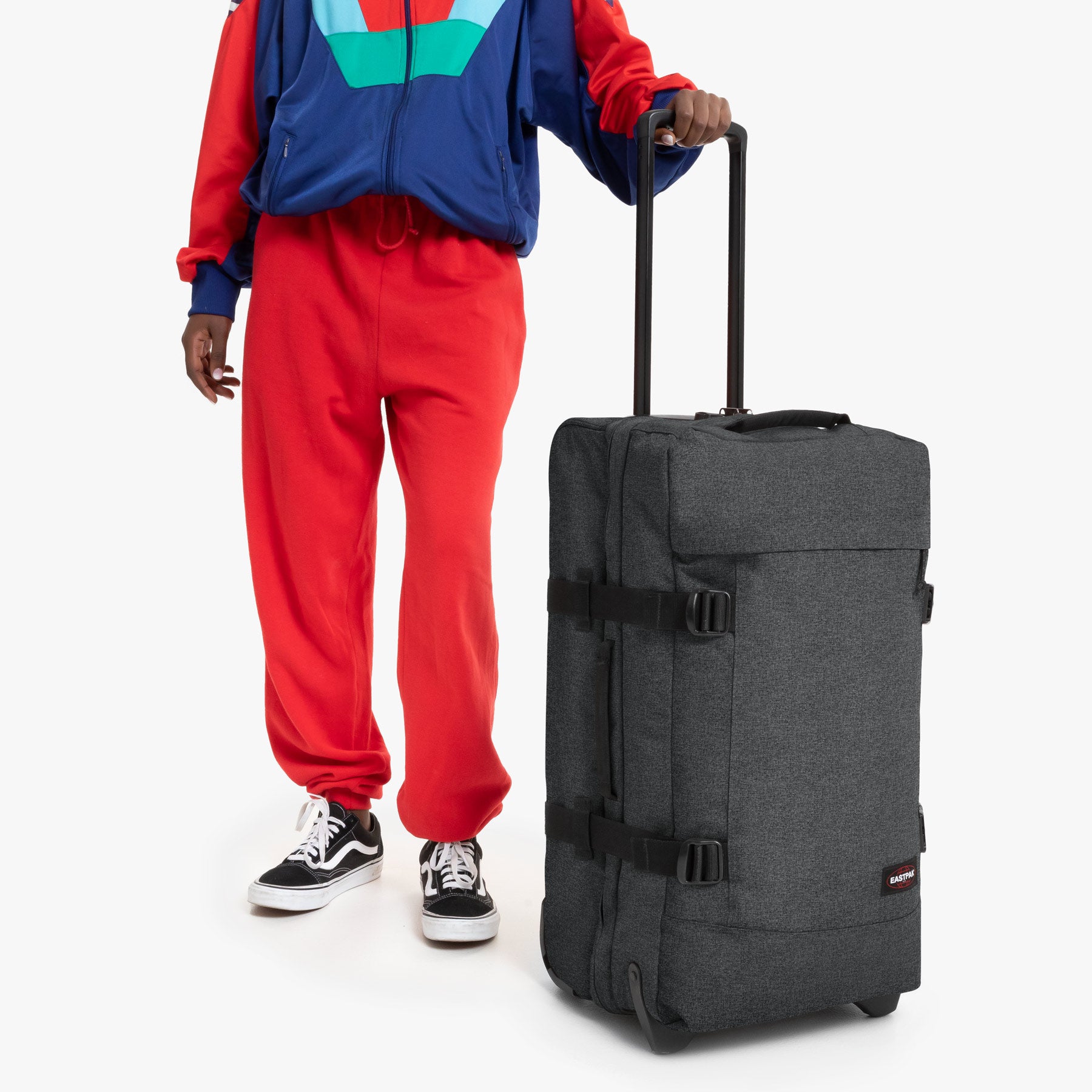 eastpak-tranverz-l-valise-souple-black-denim-79-cm-cadenas-tsa image 2