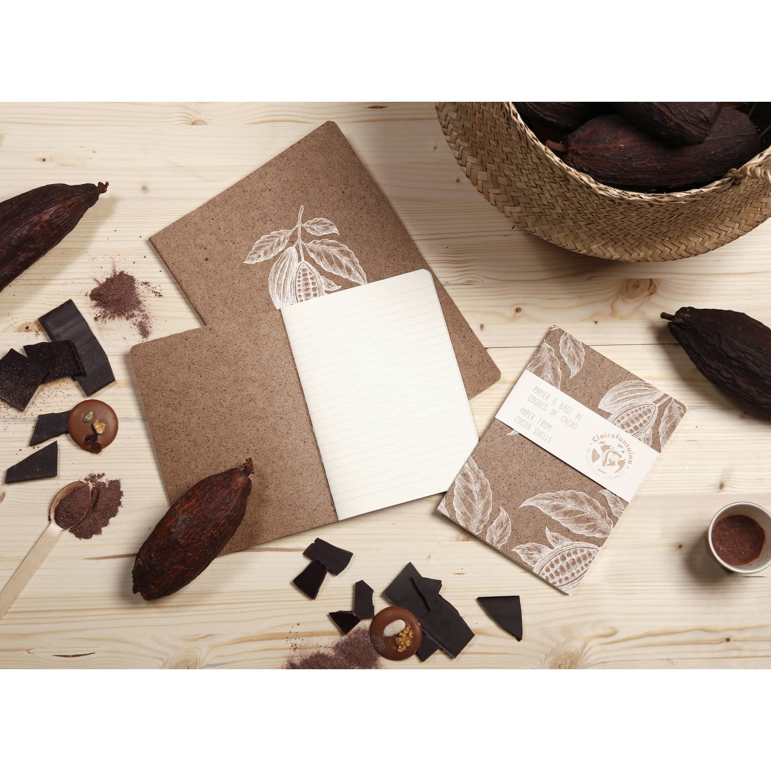 clairefontaine-cocoa-83547c-carnet-mots-de-passe-a5-cacao image 4