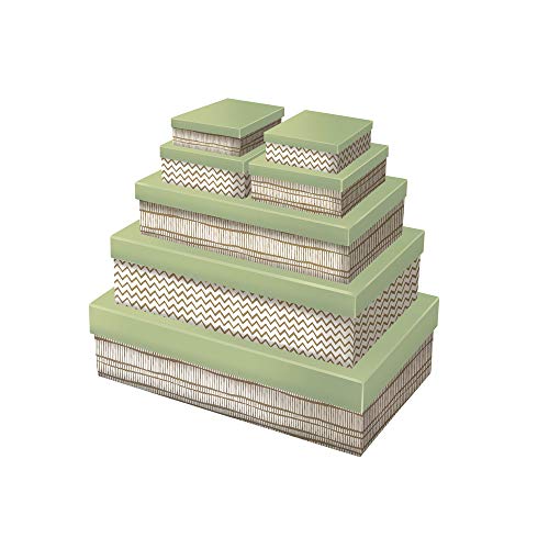 clairefontaine-k-28812-bxc-lot-7-bo-tes-rangement-kraft-losanges image 2