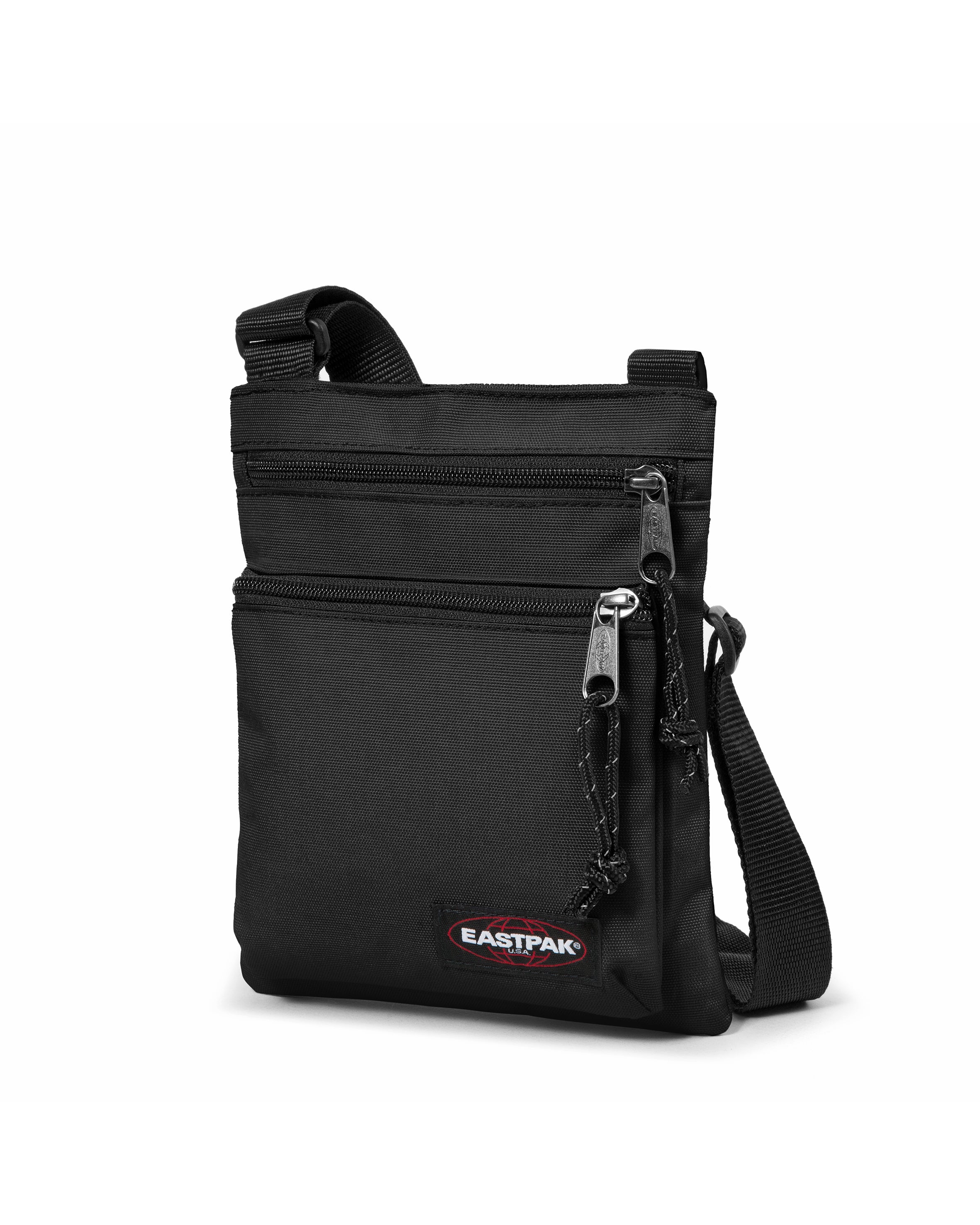 eastpak-rusher-sac-bandouli-re-black-petit-100-nylon image 3