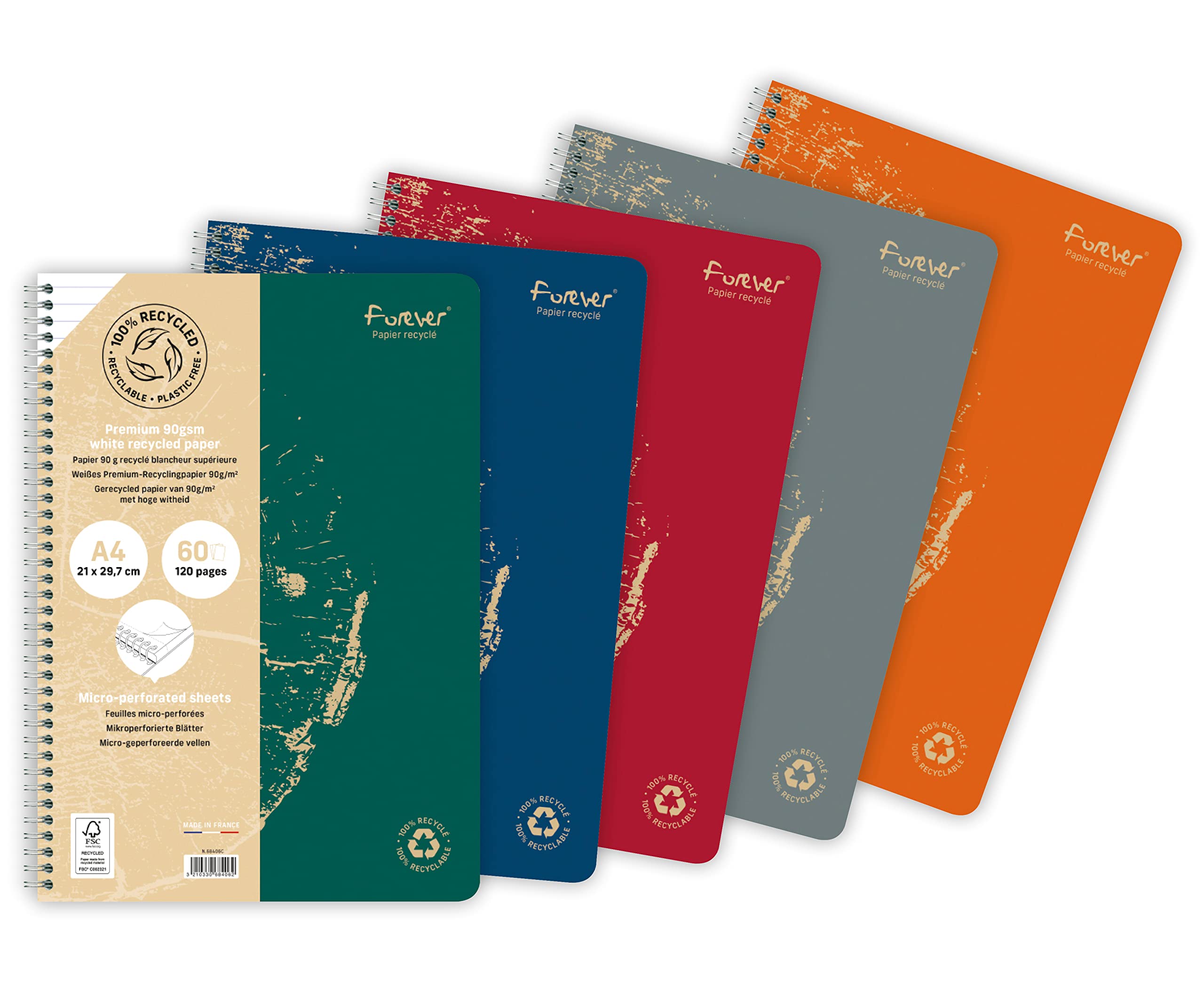 clairefontaine-forever-68446c-carnet-spirale-a5-recycl-lign image 8