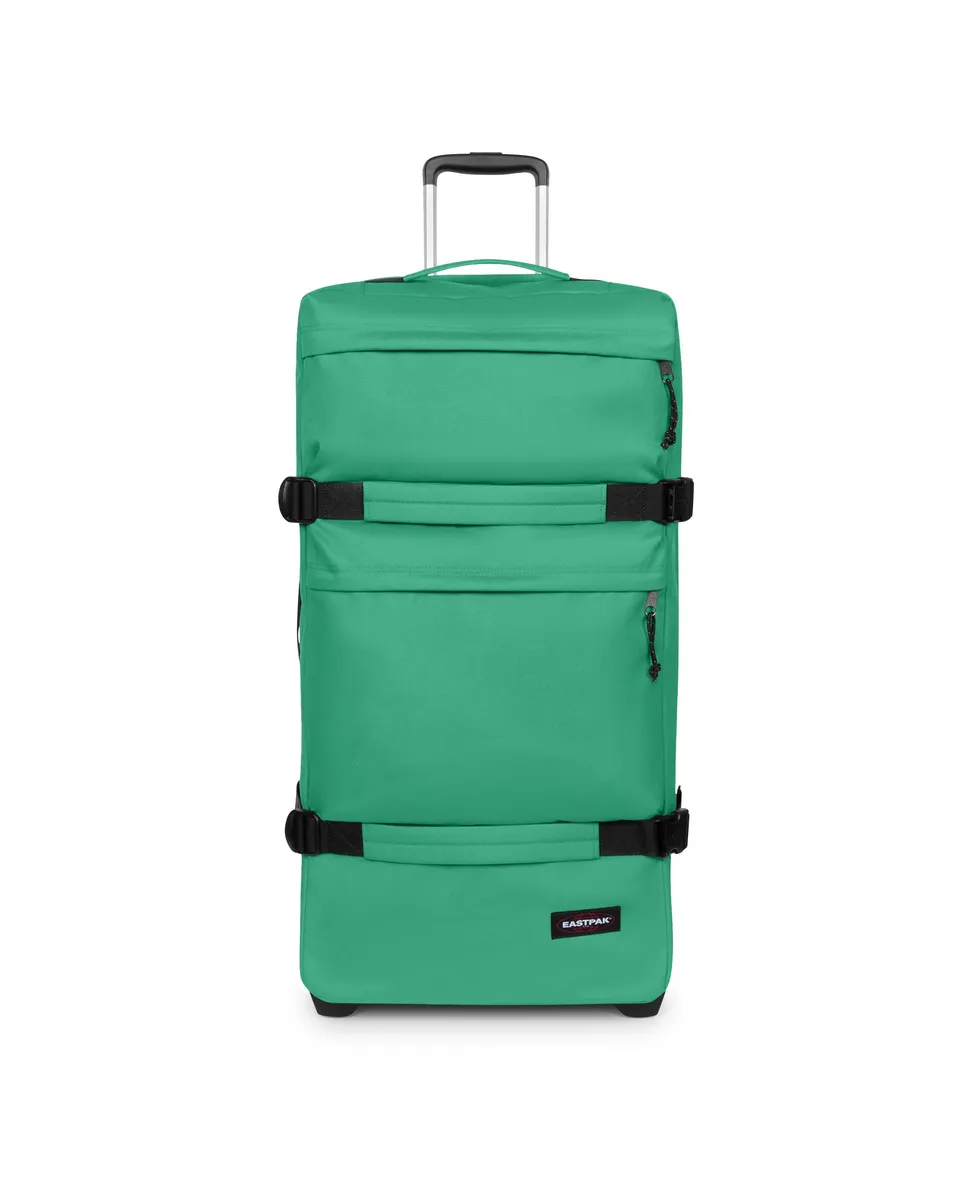 eastpak-transit-r-plus-l-valise-shamrock-green-grand-tsa-d-perlante image 1