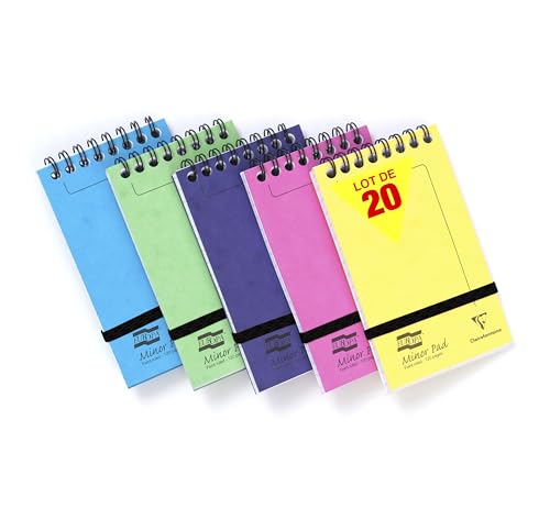clairefontaine-europa-3151z-lot-20-blocs-spirale-8-5x20-cm-32-pages image 8