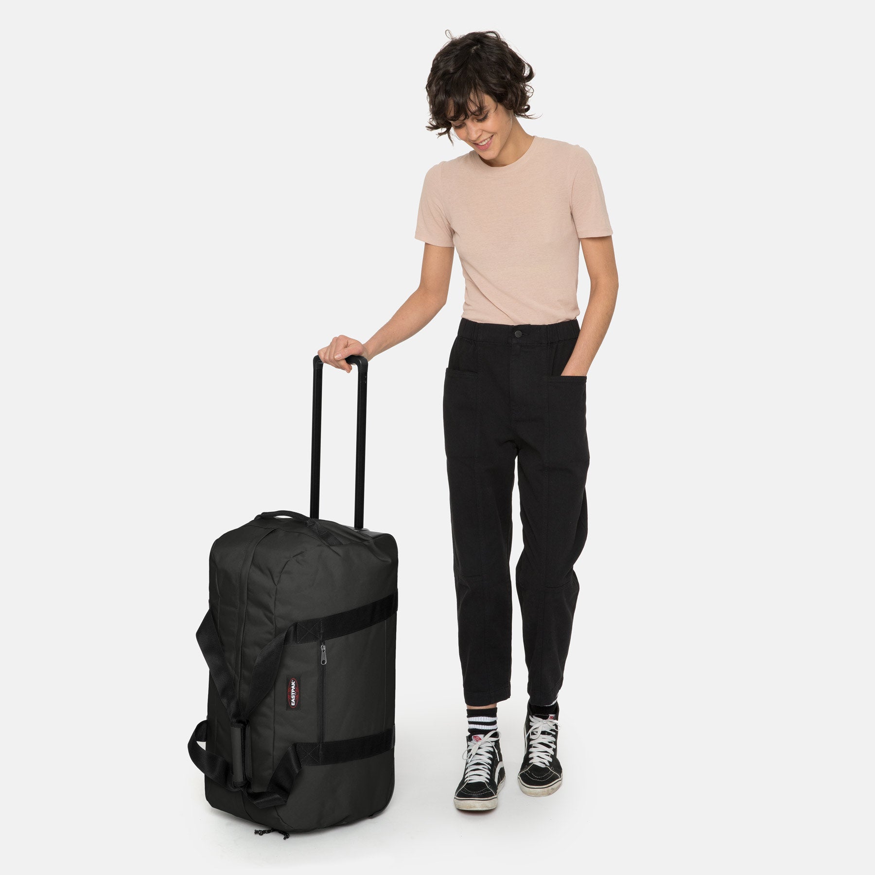 eastpak-container-65-valise-black-souple-65-cm-2-roulettes image 2