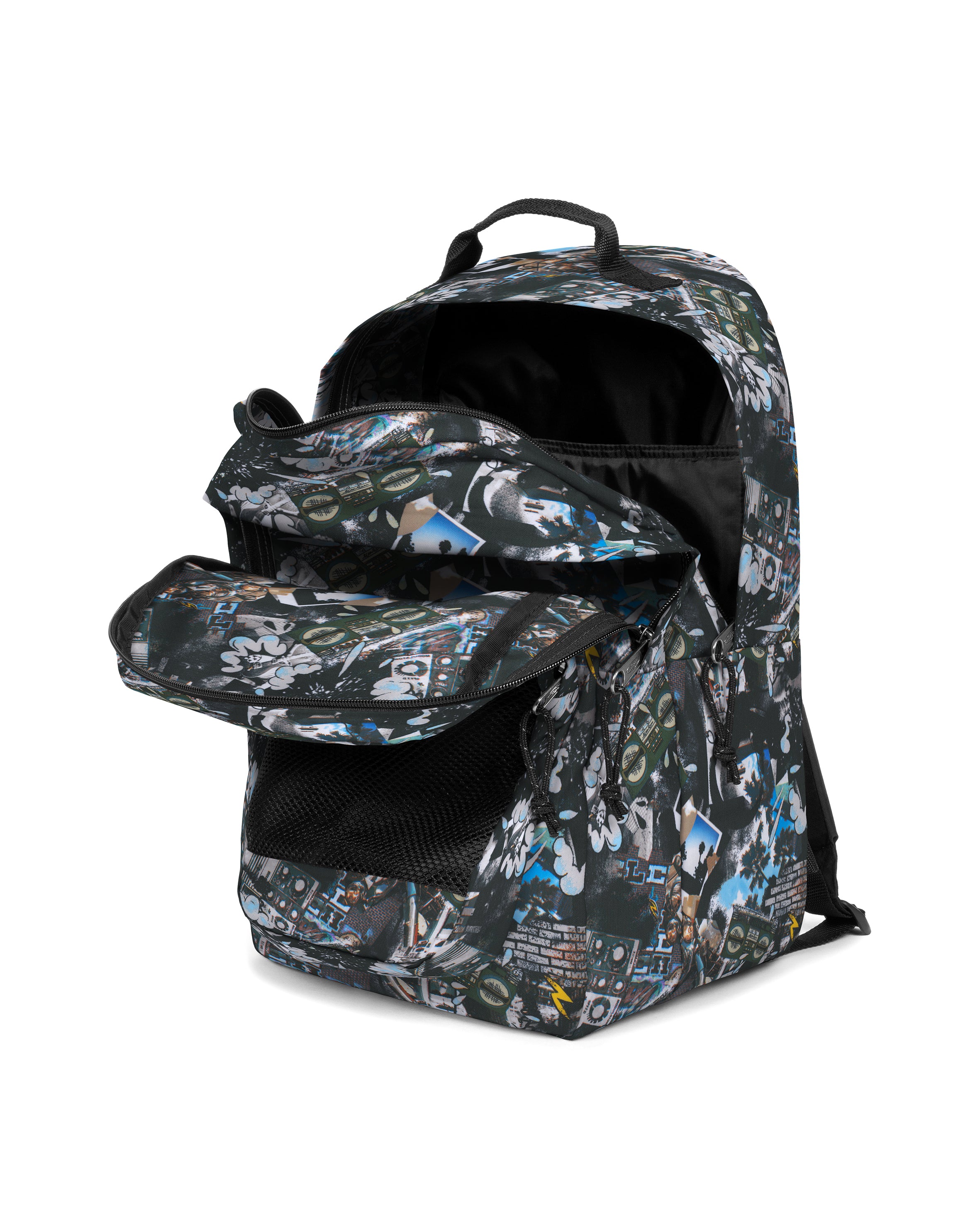 eastpak-study-buddy-sac-dos-cut-out-dark-grand-16-pouces image 3
