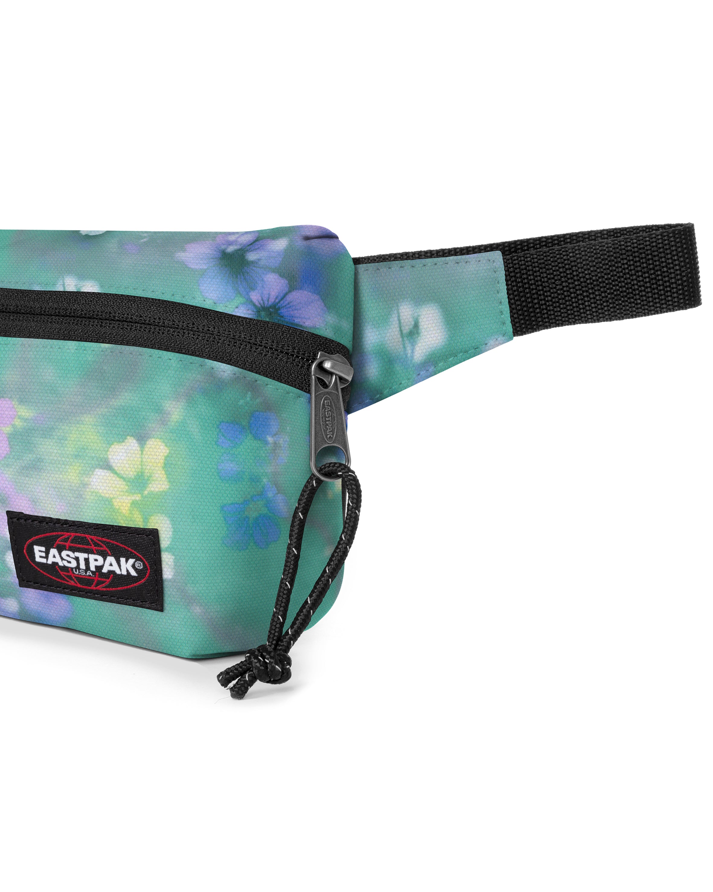 eastpak-sommar-sac-banane-flora-fade-aqua-petit-polyester image 5