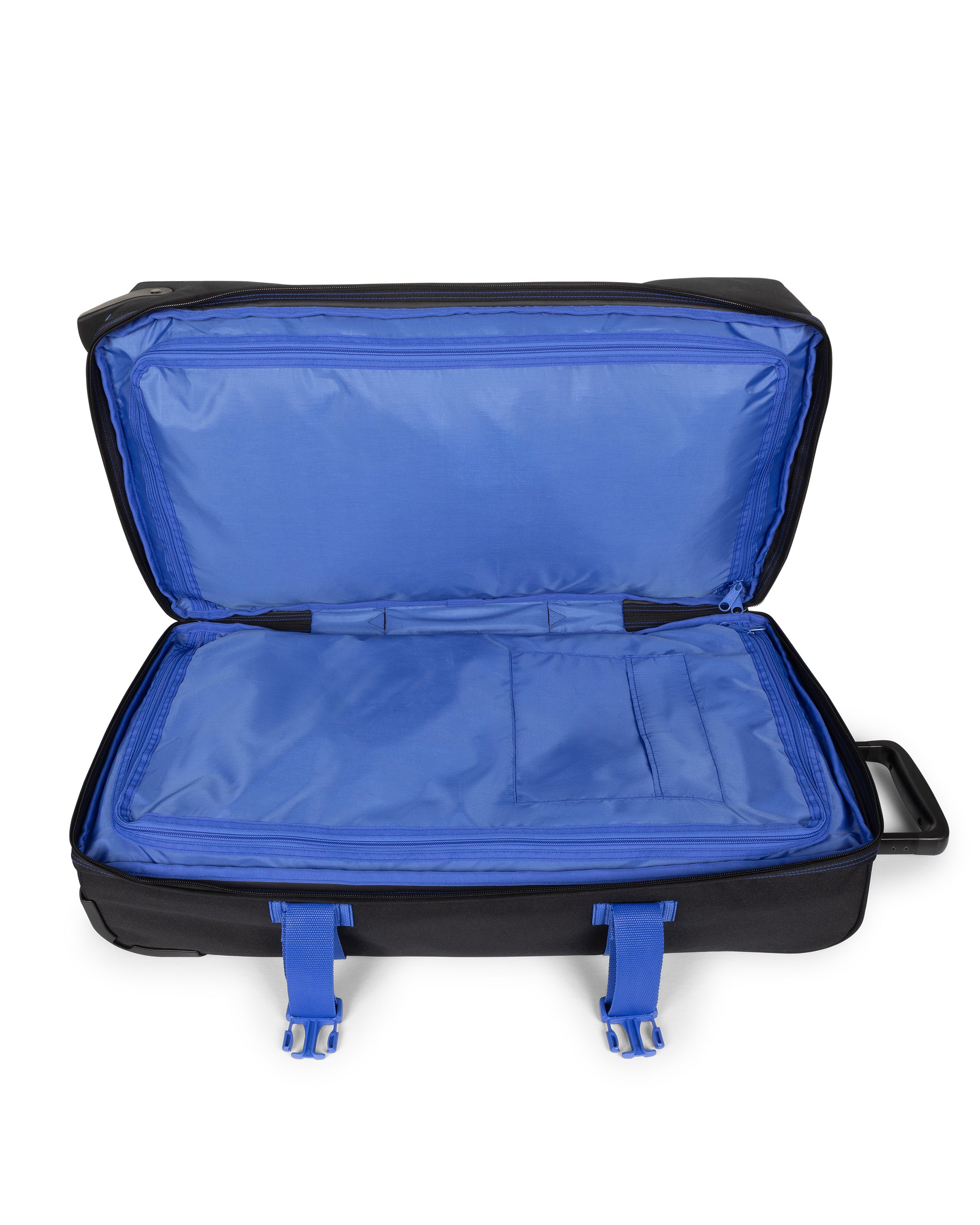 eastpak-tranverz-l-valise-kontrastblacblu-grand-2-roues-tsa image 2