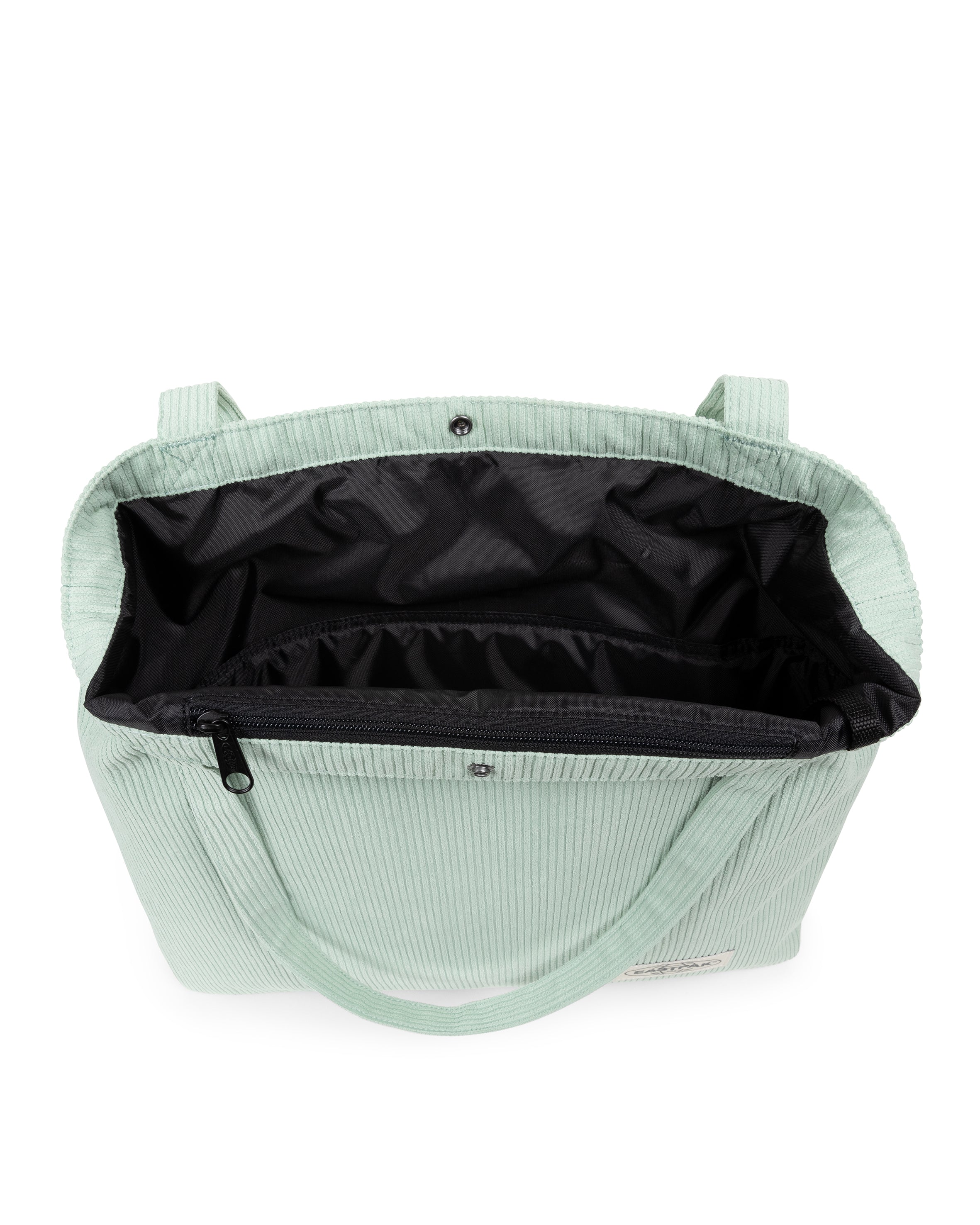 eastpak-charlie-sac-paule-corduroy-mint-moyen-velours image 2