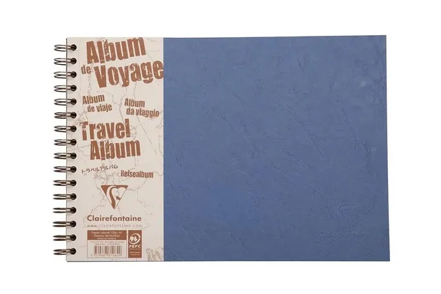 clairefontaine-age-bag-nomaddict-album-voyage-a4-bleu image 1