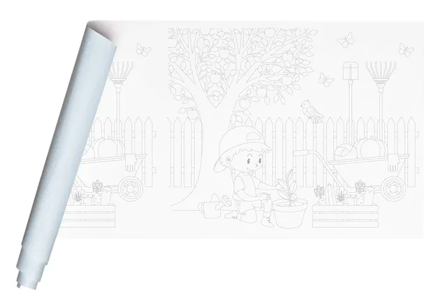 clairefontaine-painton-papier-fresque-peindre-jardinage-10x0-5m-120g image 1