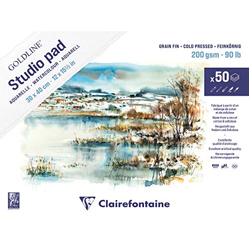 clairefontaine-goldline-975717c-bloc-aquarelle-30x40-cm-200g-50f image 3