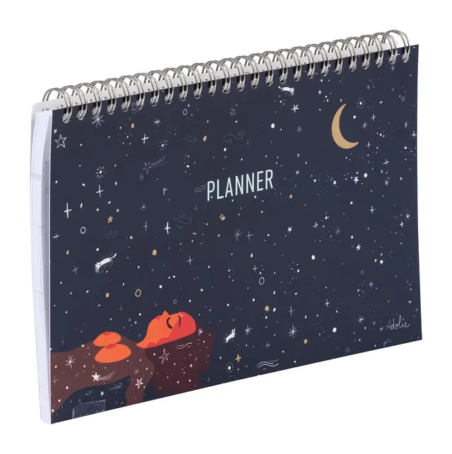 clairefontaine-adolie-116295c-bloc-planner-celeste-22x14cm-non-date image 1