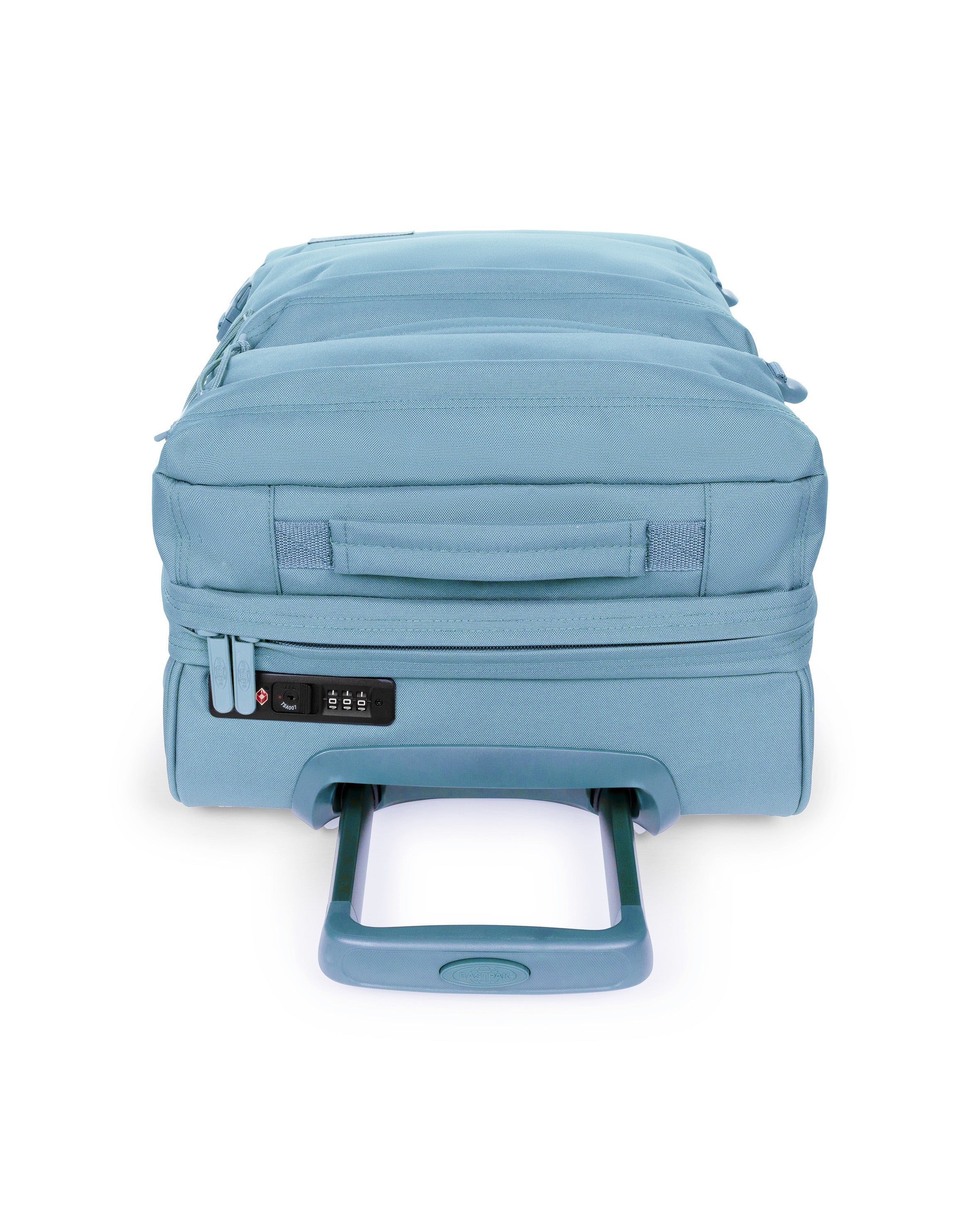 eastpak-transit-r-plus-s-valise-cabine-monotone-blue-petit-tsa image 5