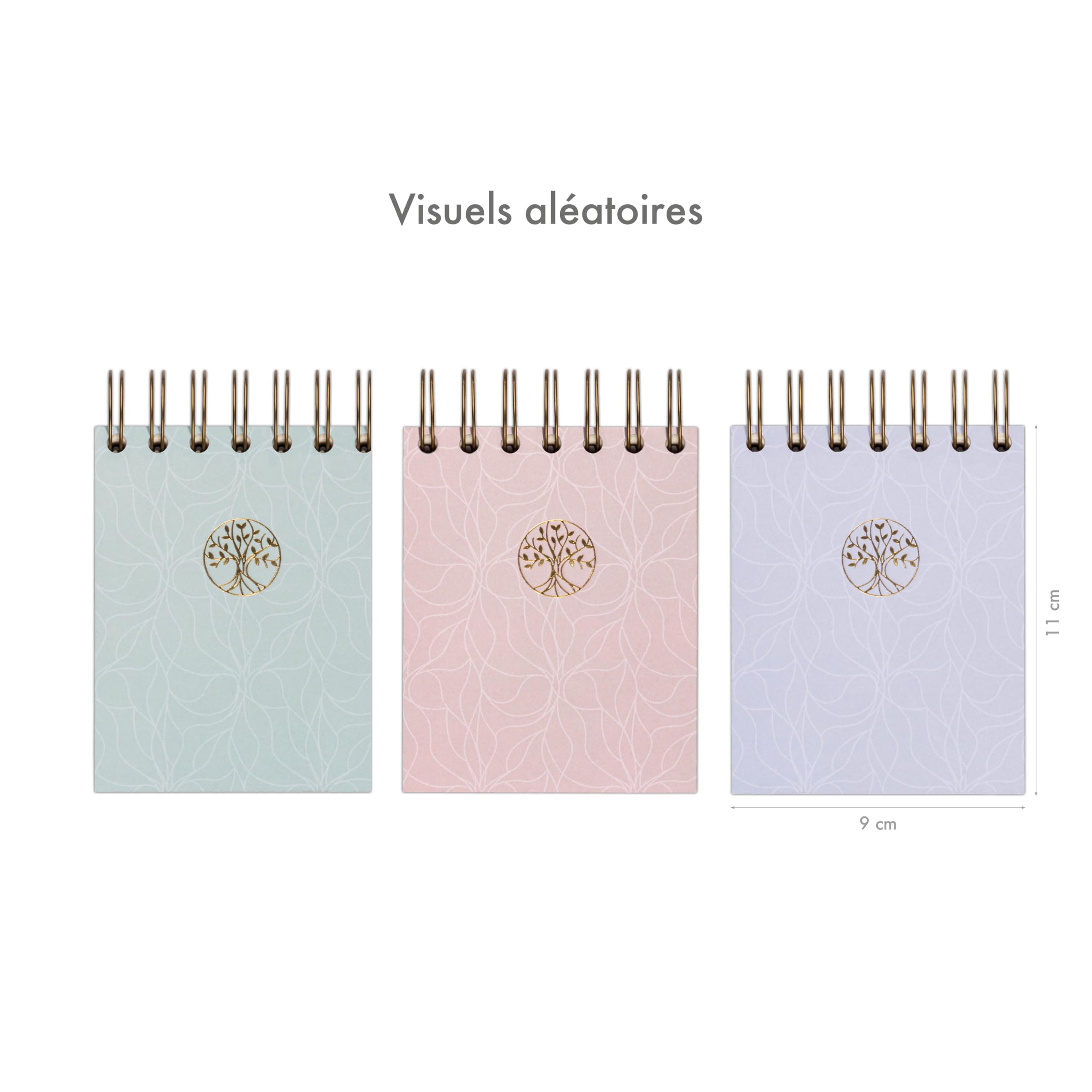 clairefontaine-inspire-116088c-bloc-notes-spirale-9x11-arbre-de-vie-160f image 2