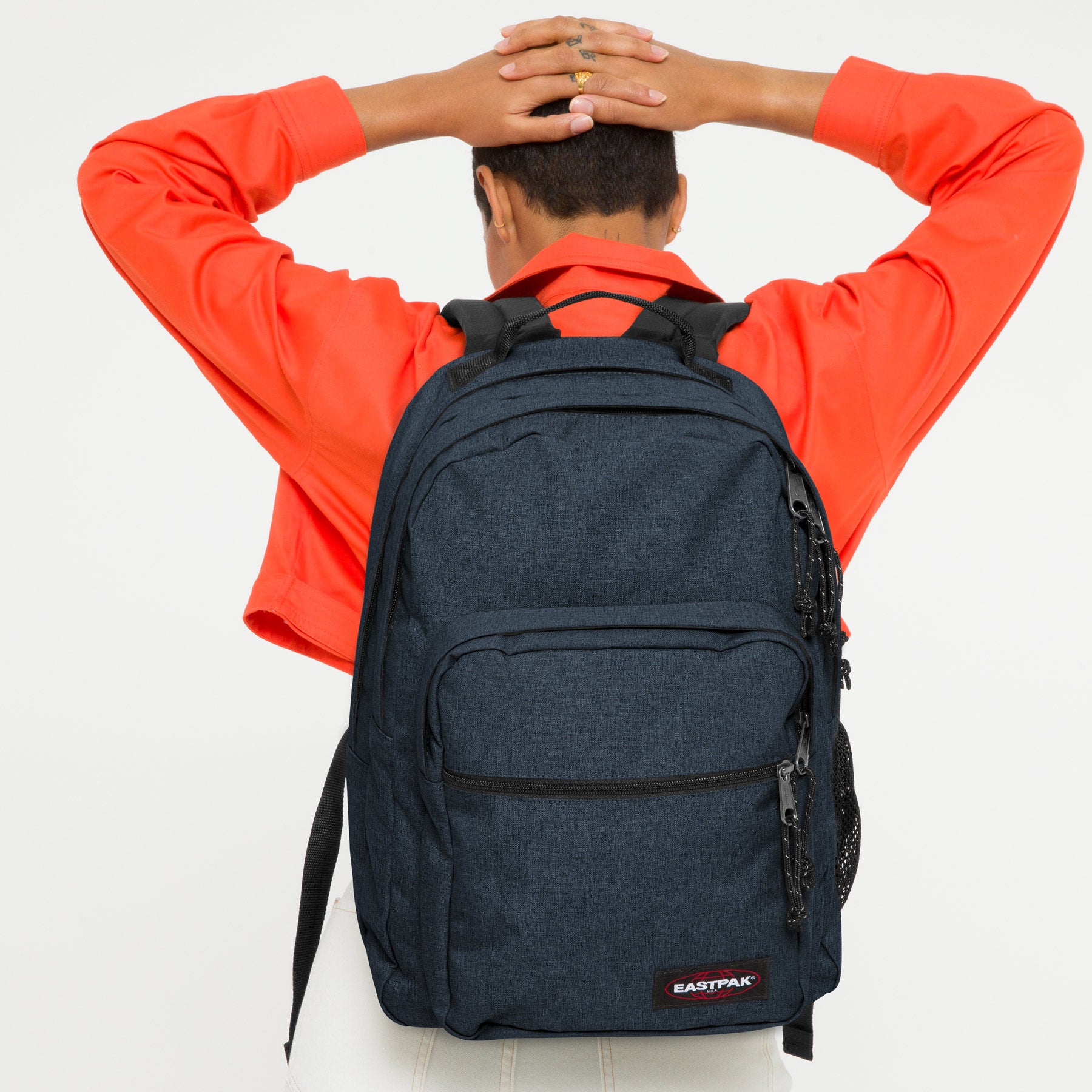eastpak-morius-sac-a-dos-triple-denim-15-pouces-vegan image 2
